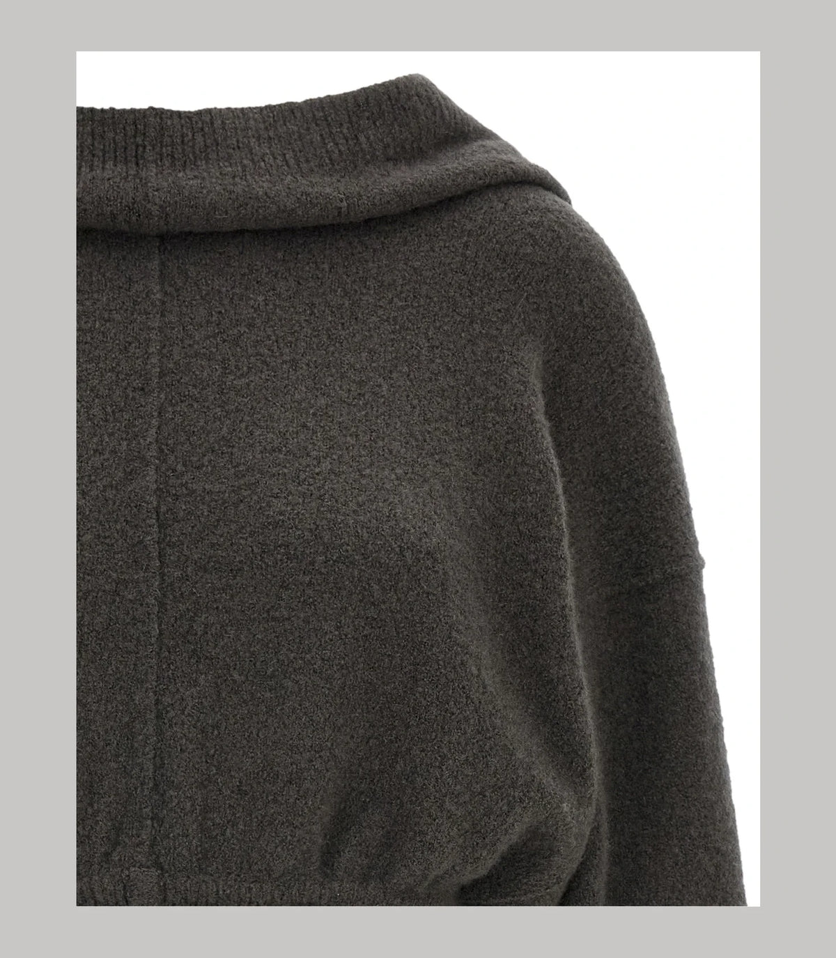 Rick Owens Sweater in gray, Cashmere — view 3