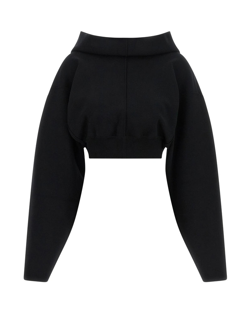 Rick Owens Sweatshirt in black, Viscose