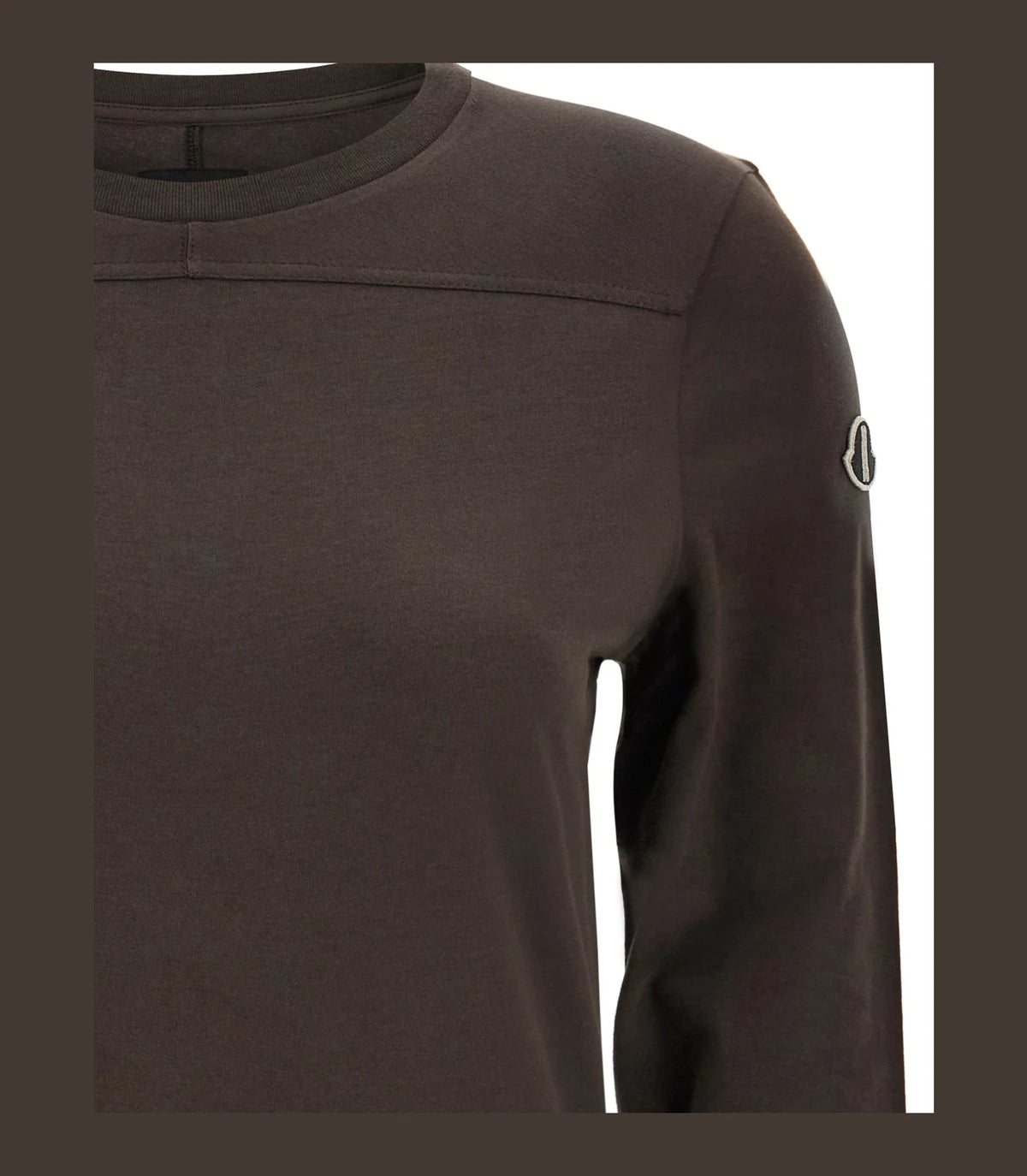 Rick Owens T-Shirt in brown, Cotton — view 3