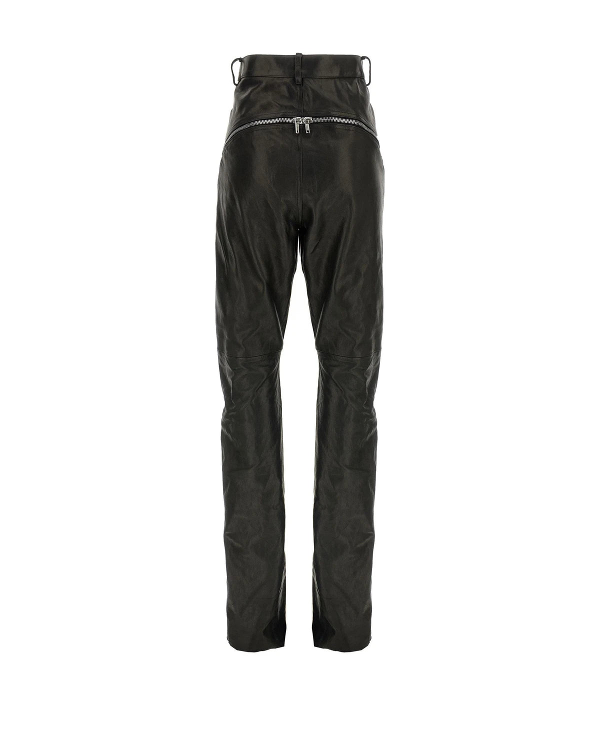 Rick Owens Trouser in black, Leather — view 2