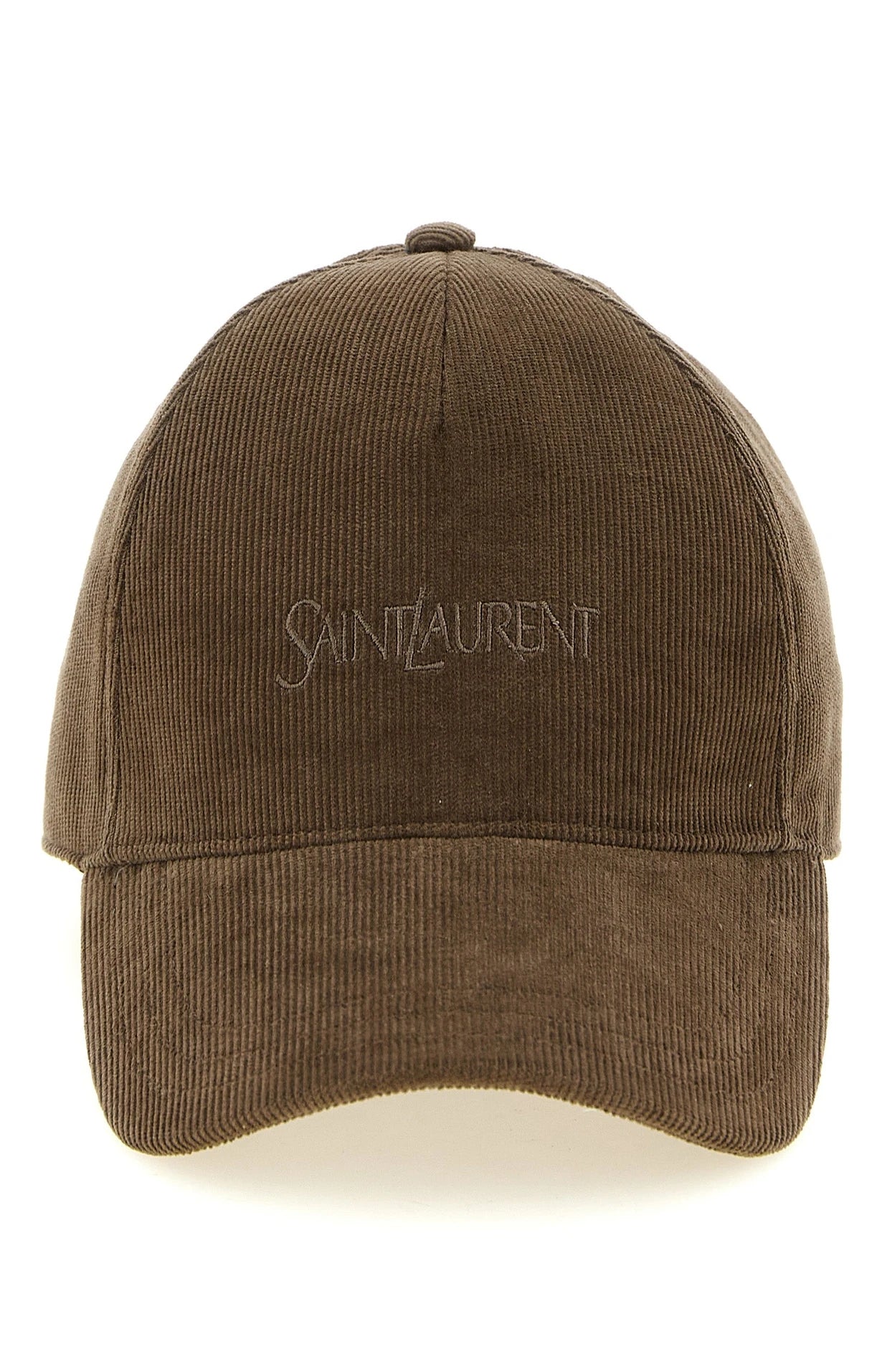 Saint Laurent Baseball Cap in brown