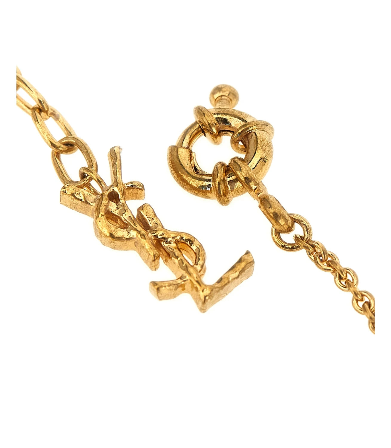 Saint Laurent Bracelet in gold, Brass — view 3