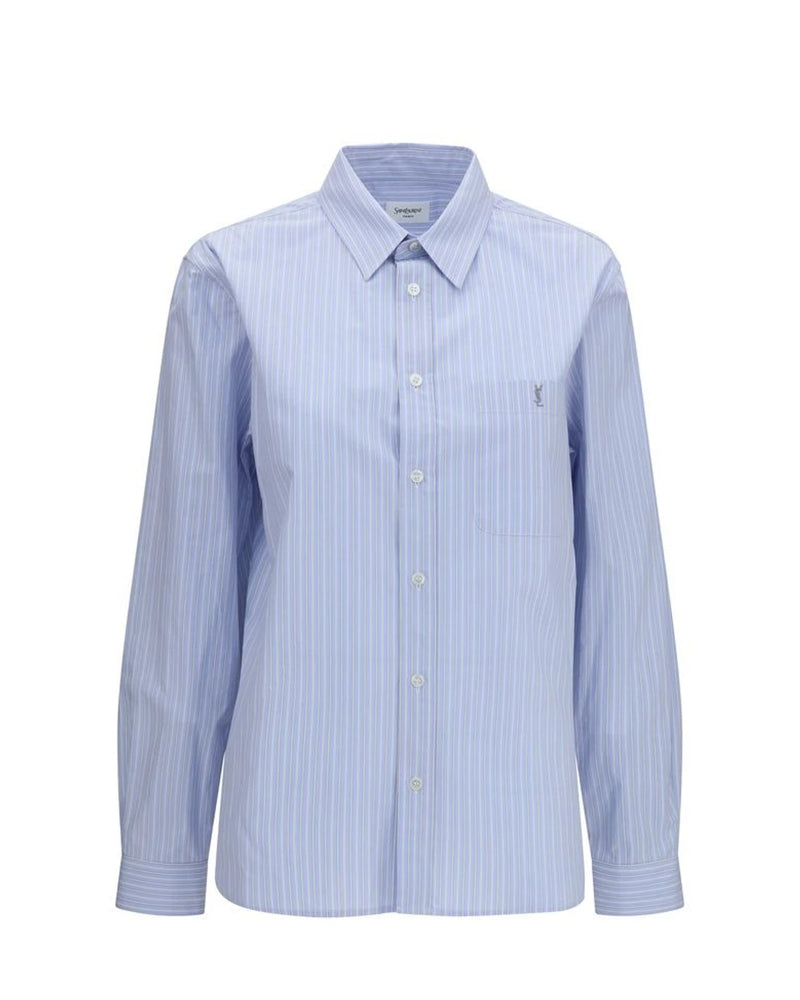 Saint Laurent Dress Shirt in blue, Cotton