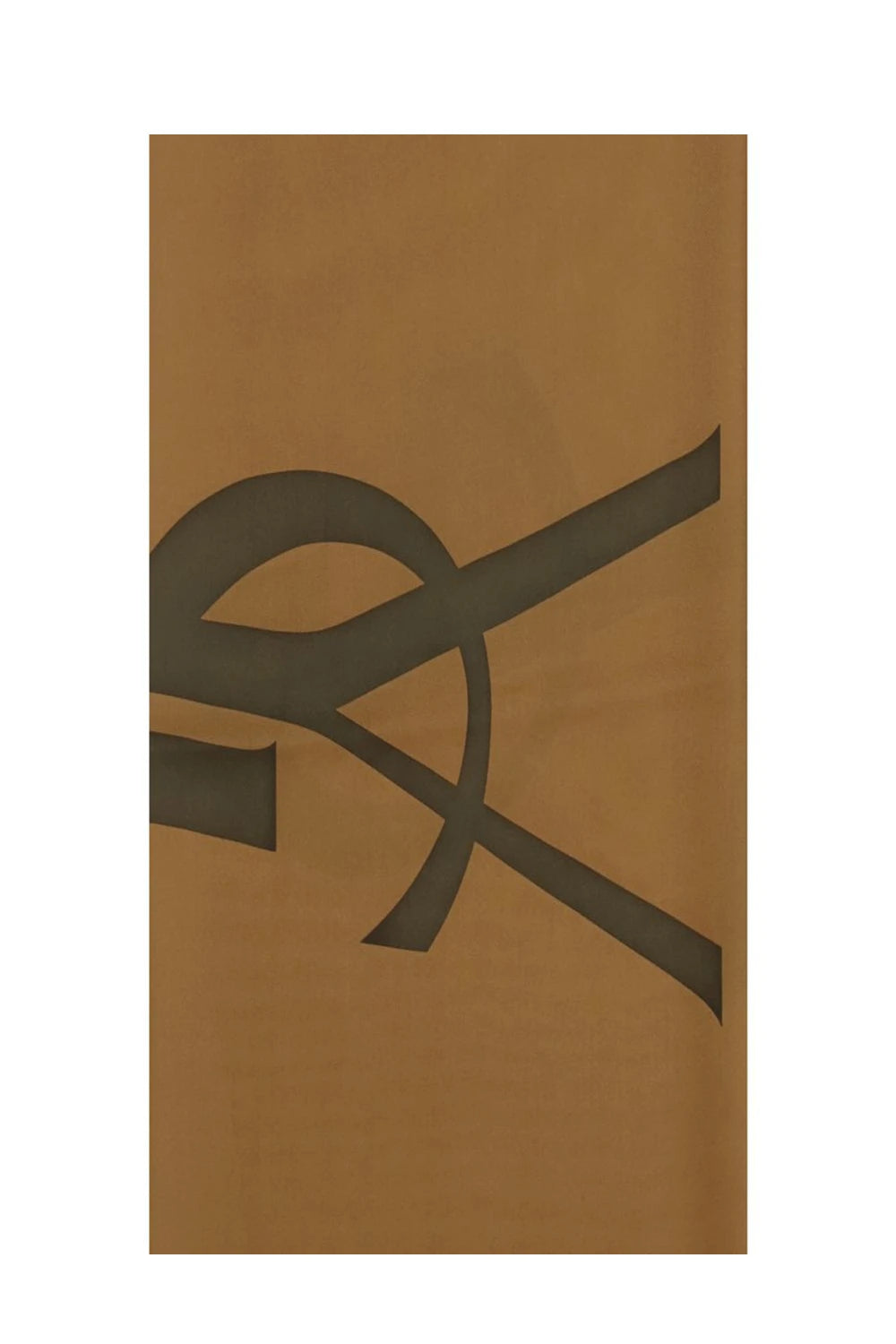 Saint Laurent Scarves & Shawl in brown, Silk — view 3