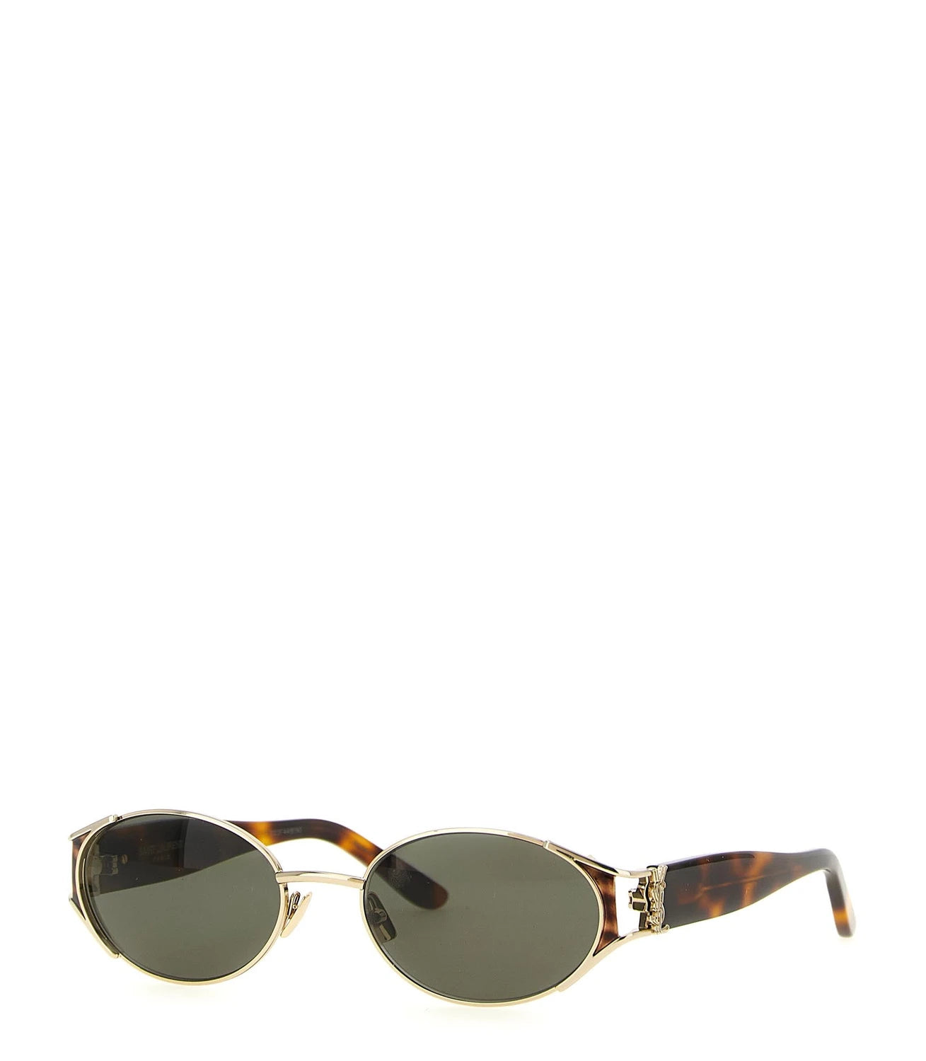 Saint Laurent Sunglasse in brown, Acetate — view 3