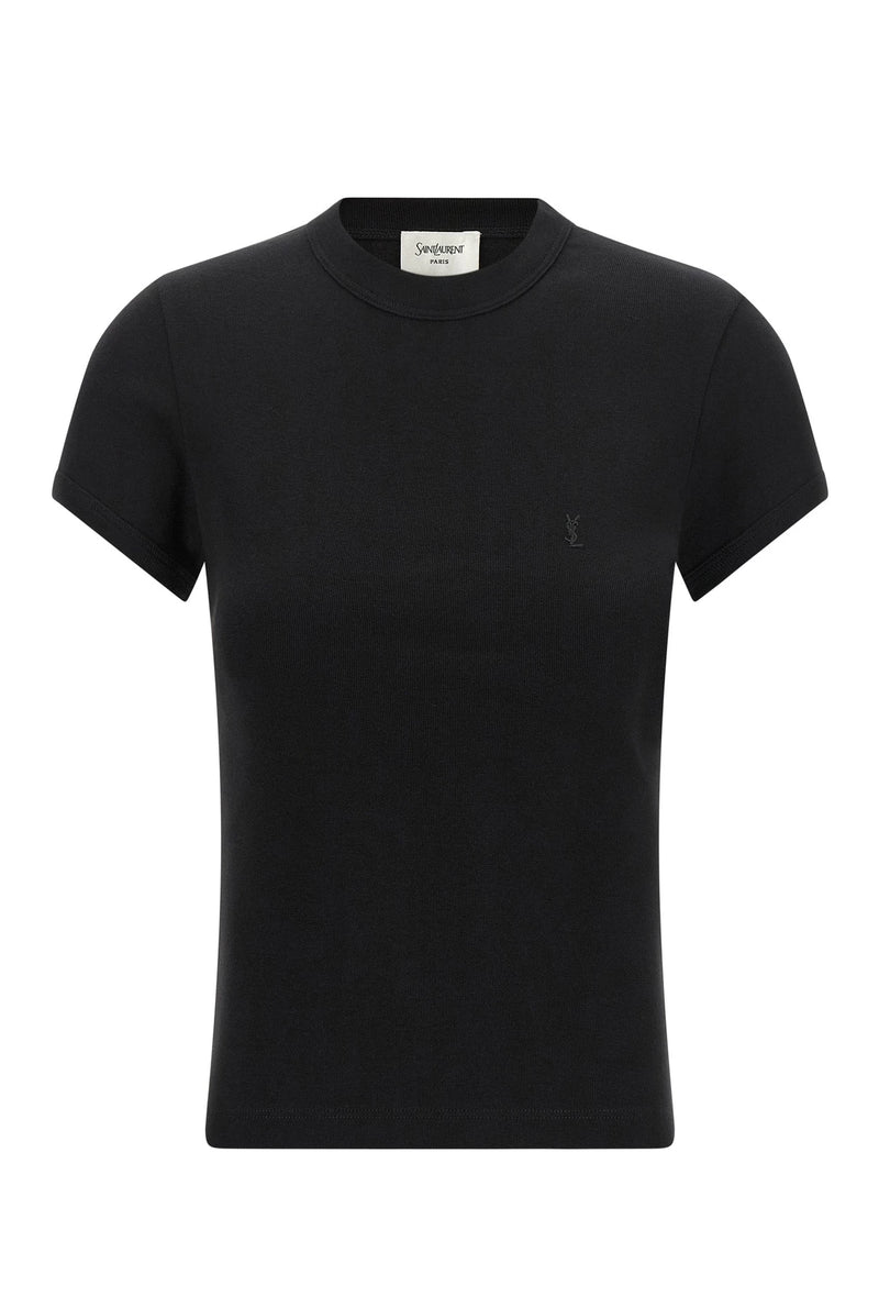 Saint Laurent T-Shirt in black, Cotton