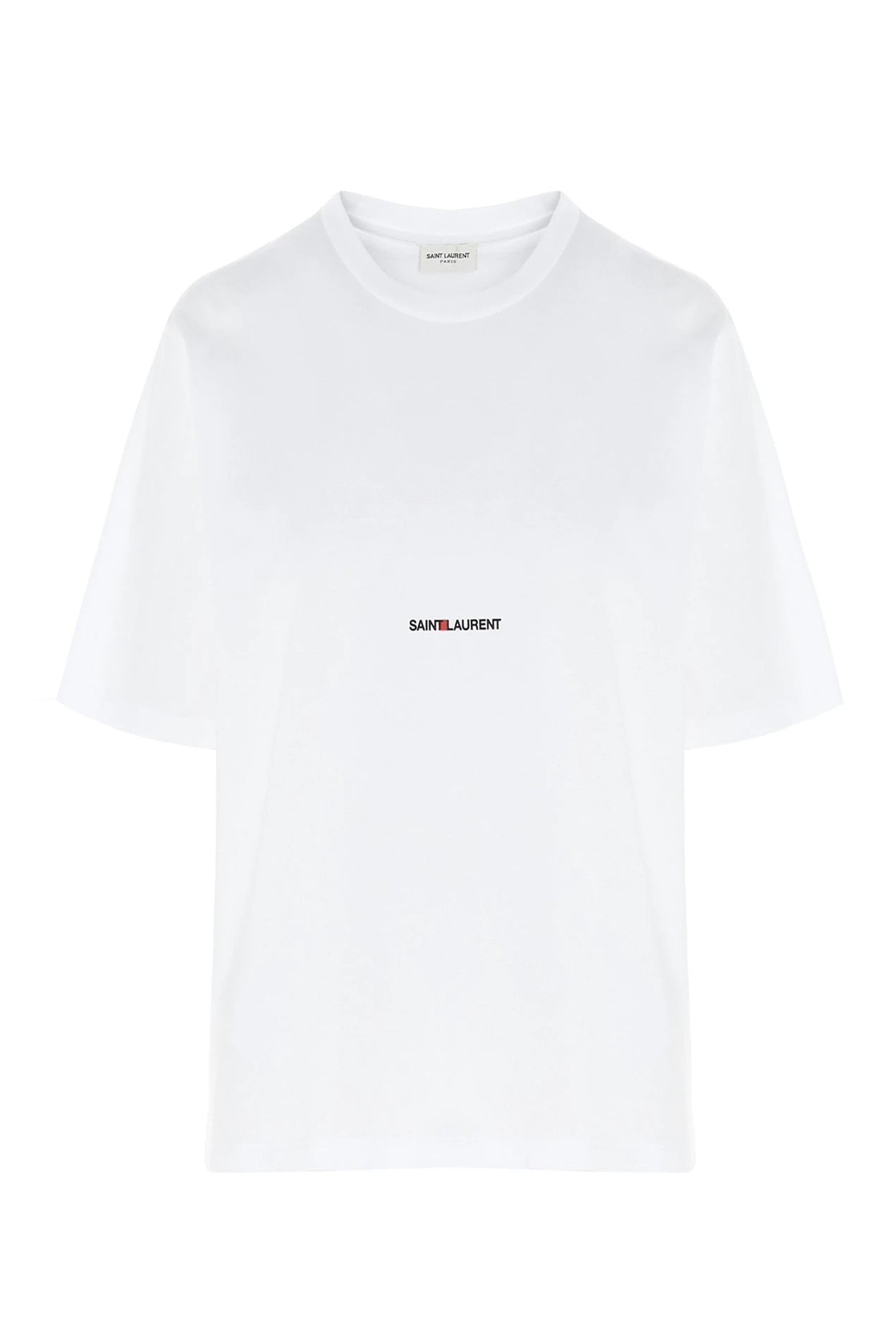 Saint Laurent T-Shirt in white, Cotton