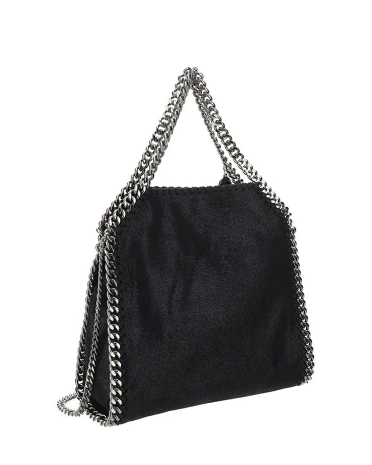 Stella McCartney Hobo Bag in black, Polyester — view 3
