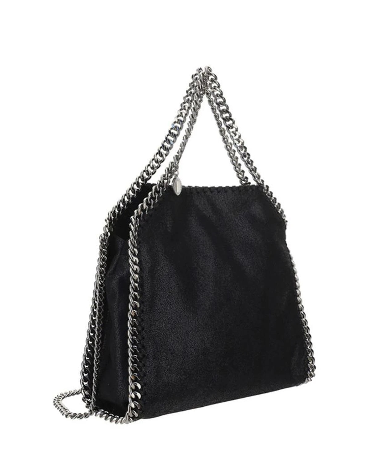 Stella McCartney Hobo Bag in black, Polyester — view 7