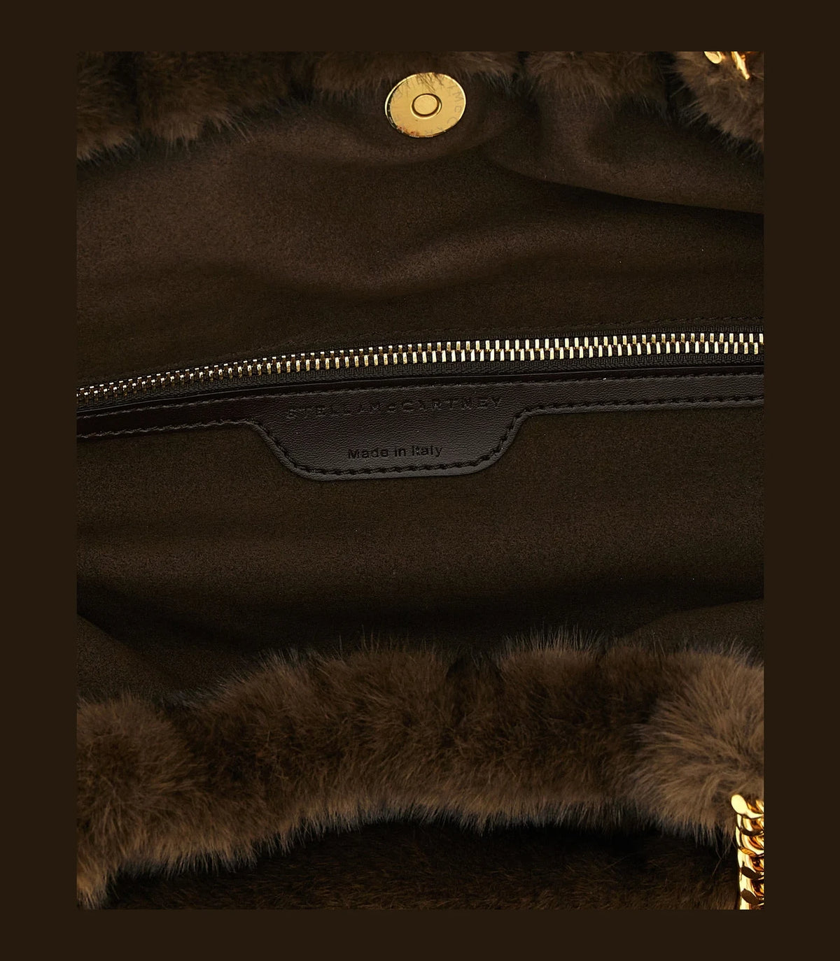 Stella McCartney Shoulder Bag in brown, Polyester — view 4