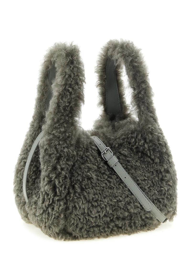 Stella McCartney Shoulder Bag in gray, Polyester — view 2