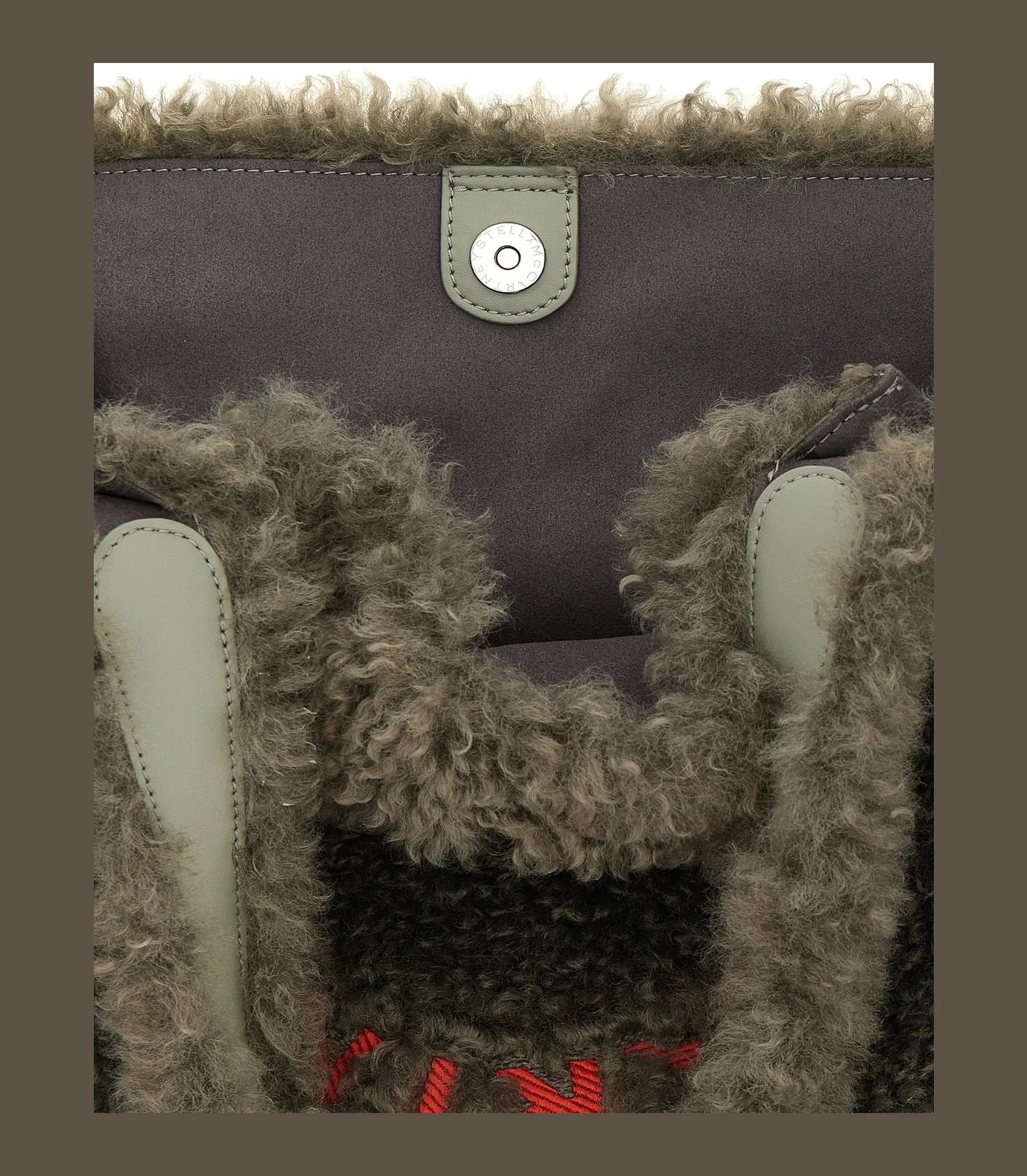 Stella McCartney Shoulder Bag in gray, Polyester — view 4