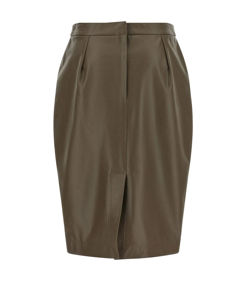 Stella McCartney Skirt in brown, Polyester — view 2
