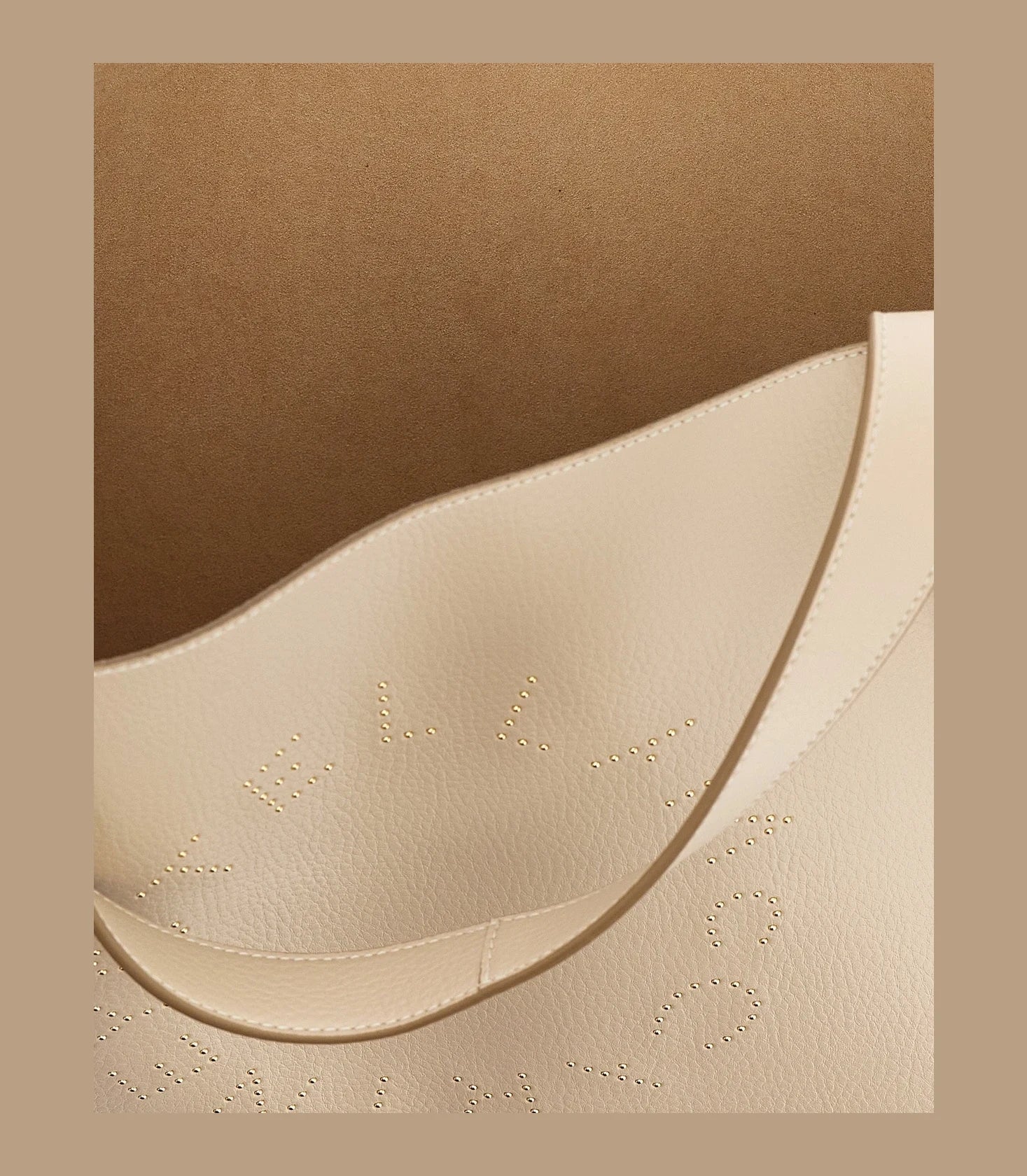 Stella McCartney Tote Bag in beige, Polyamide — view 4