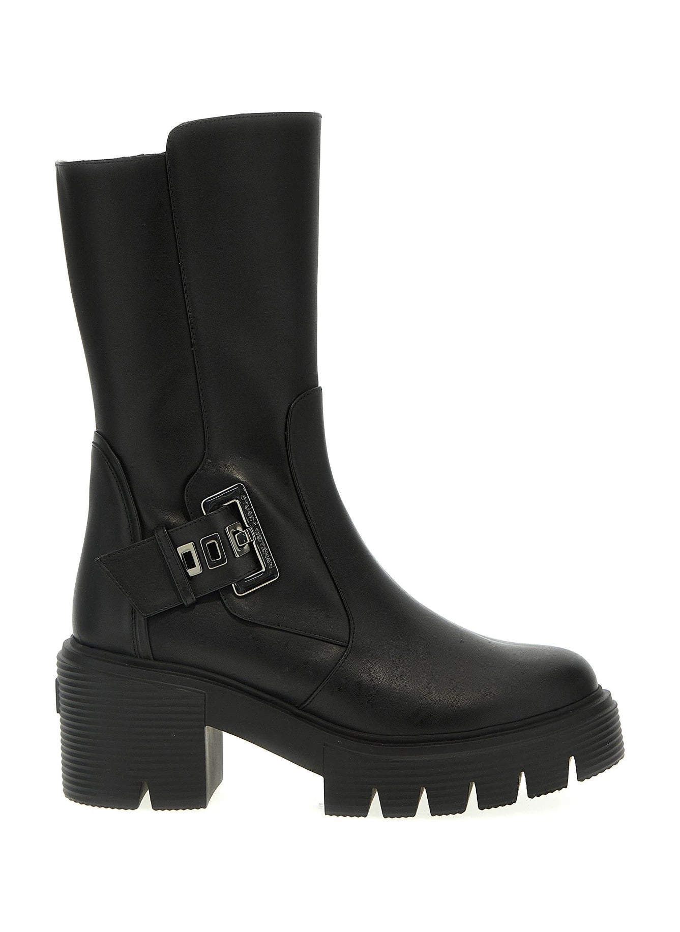Stuart Weitzman Ankle Boots in black, Calfskin Leather