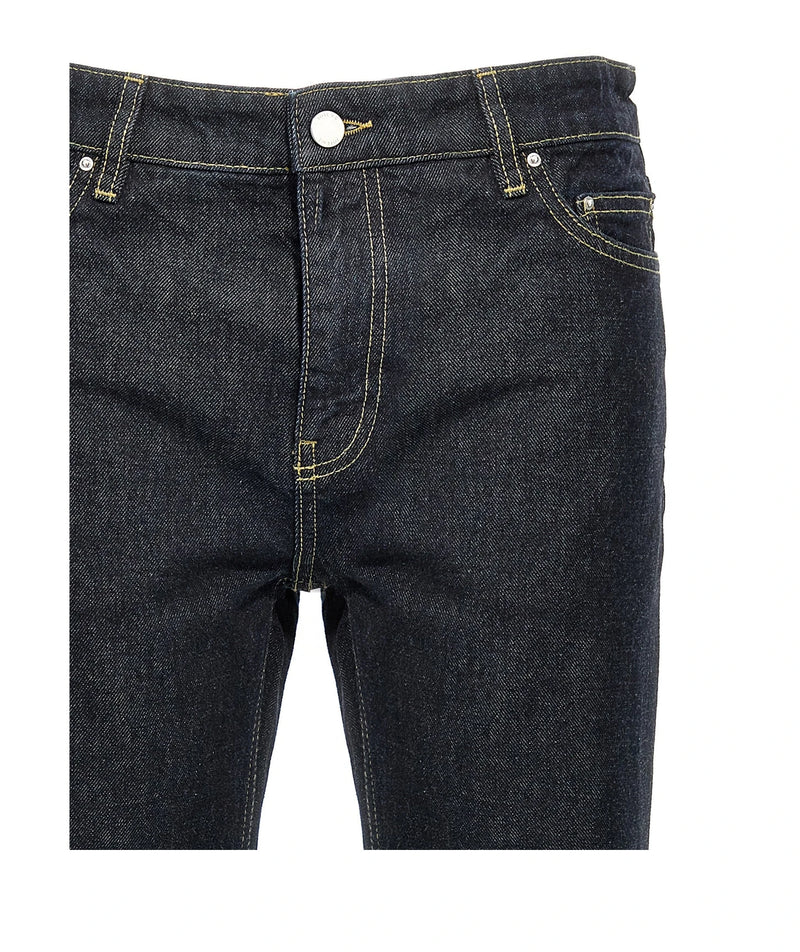 Toteme Jean in blue, Cotton — view 3