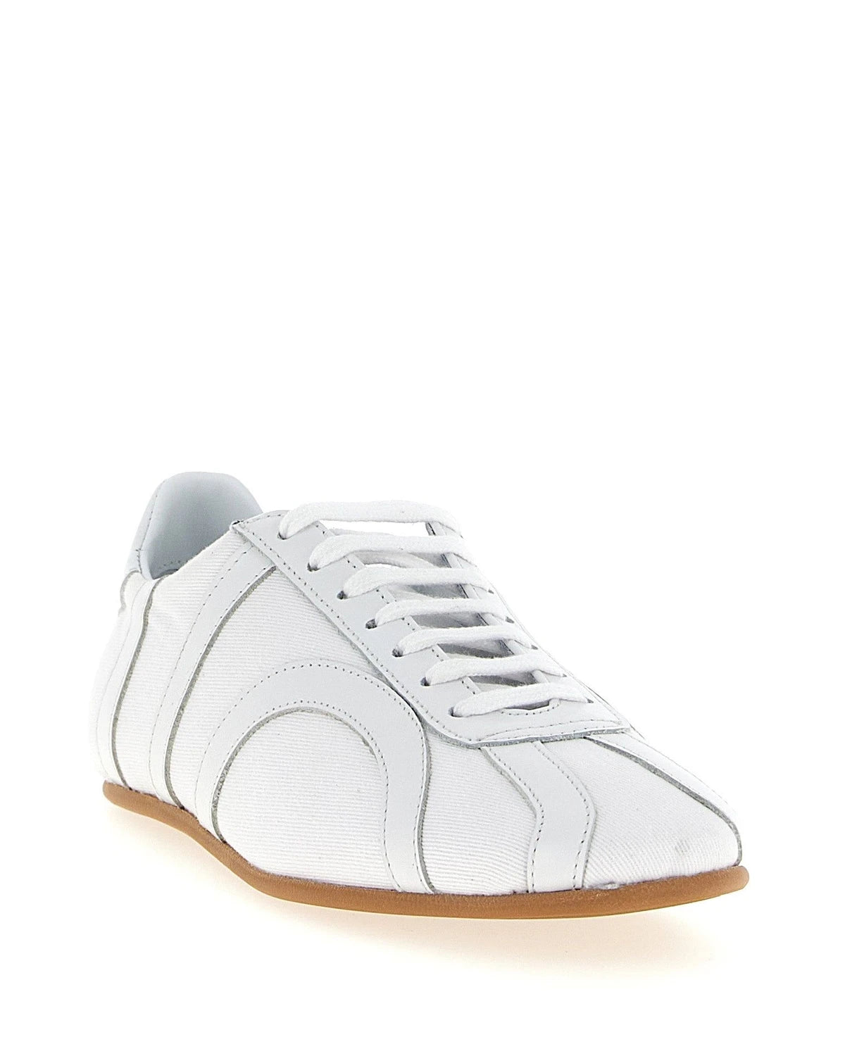 Toteme Sneakers in white, Recycled Cotton — view 2