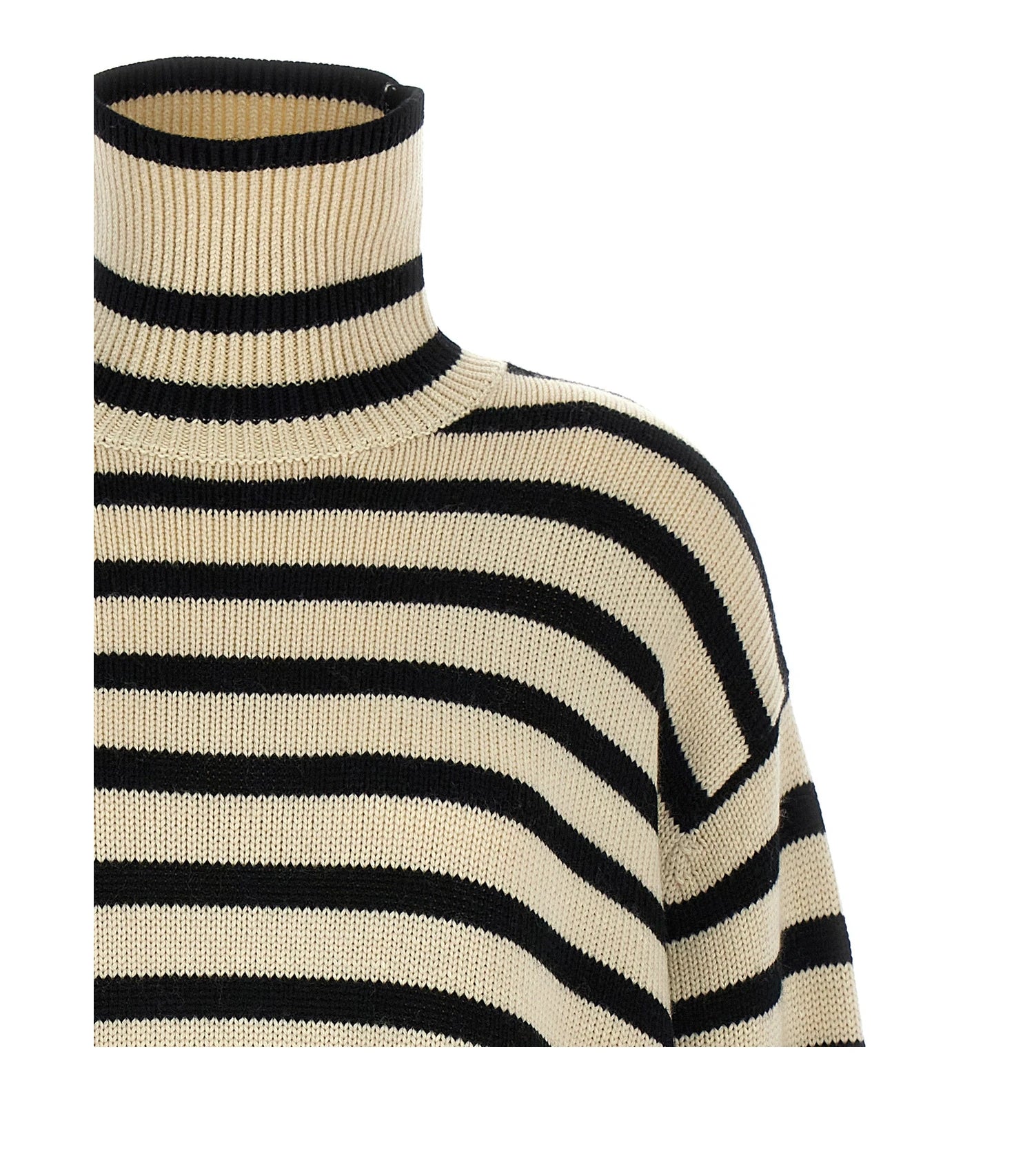 Toteme Sweater in beige, Wool — view 3