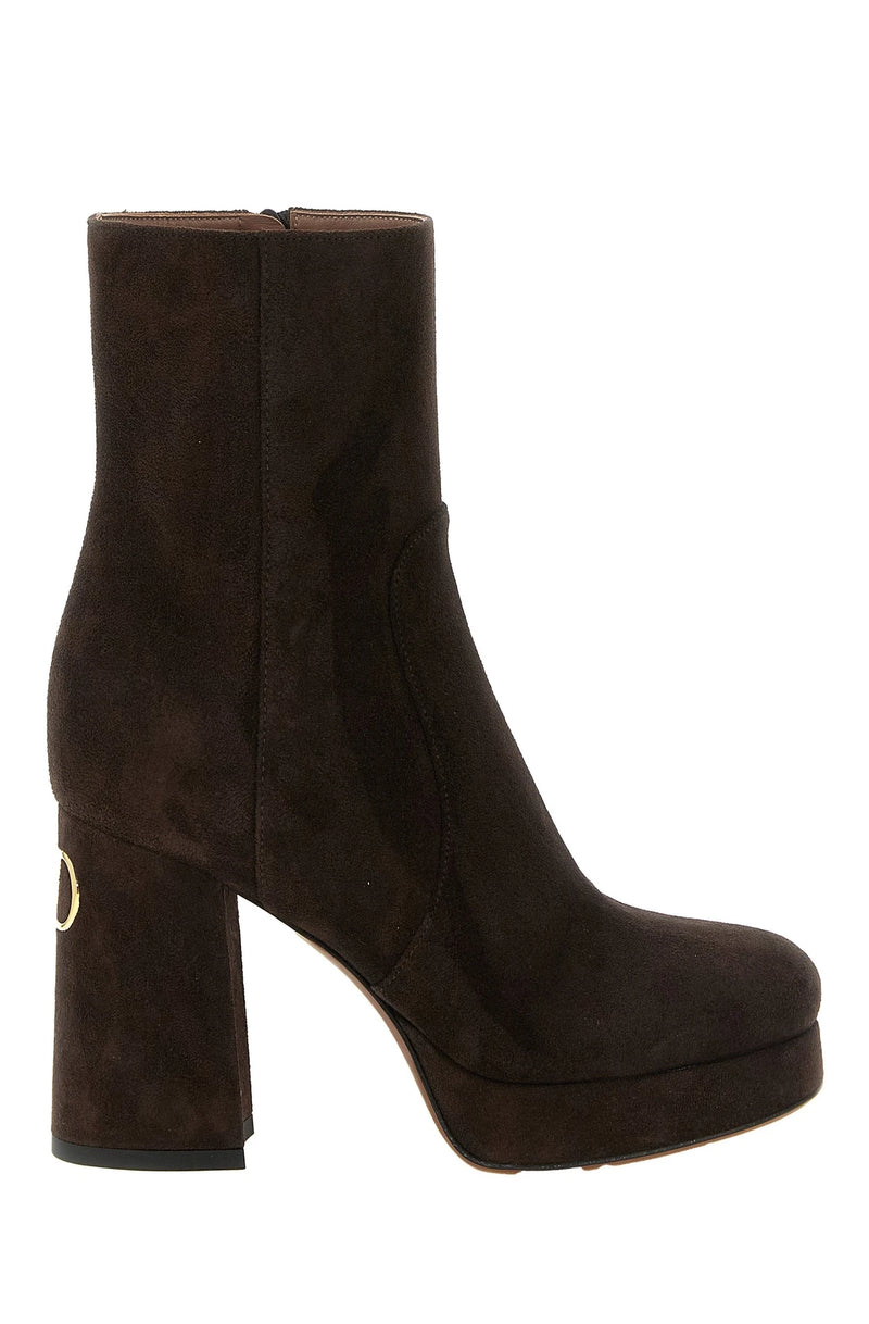 Valentino Garavani Ankle Boots in brown
