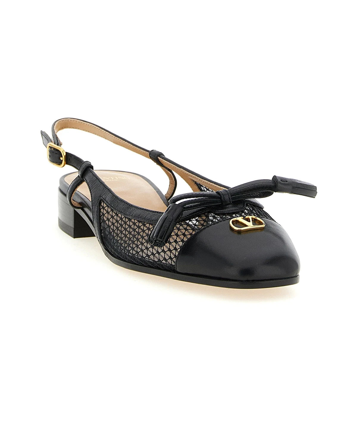 Valentino Garavani Ballet Flats in black, Leather — view 2