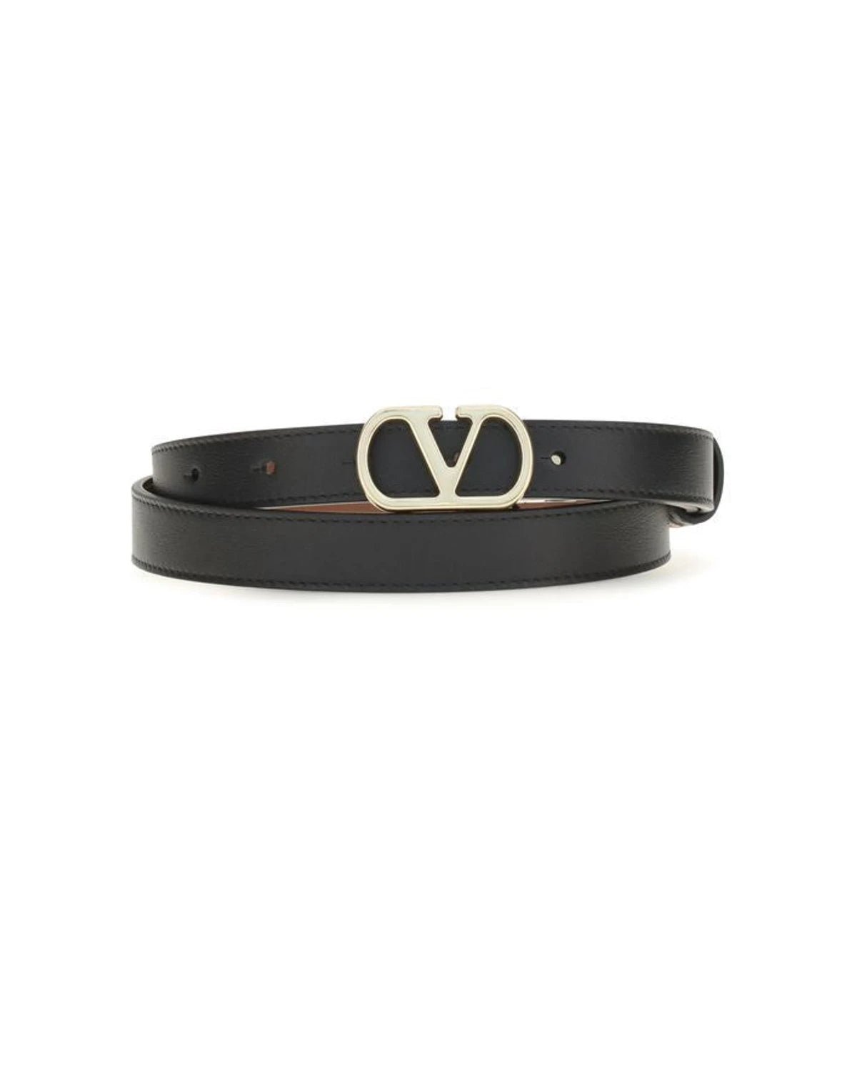 Valentino Garavani Belt in black, Calf Leather