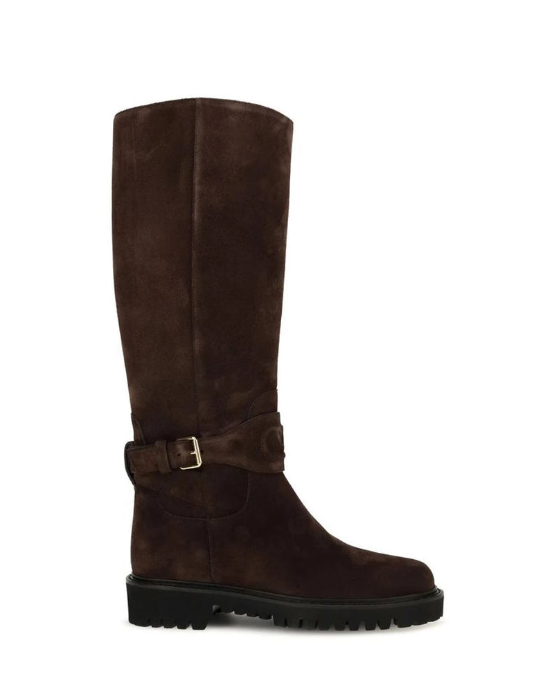 Valentino Garavani Boots in brown, Suede