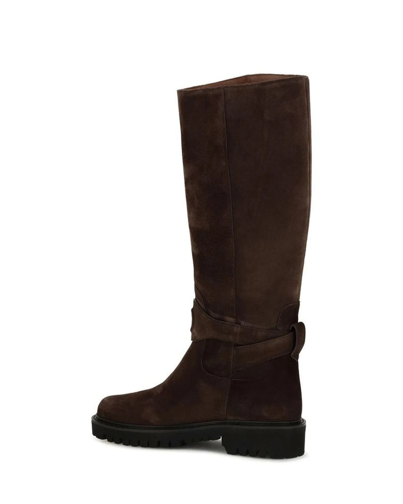 Valentino Garavani Boots in brown, Suede — view 3