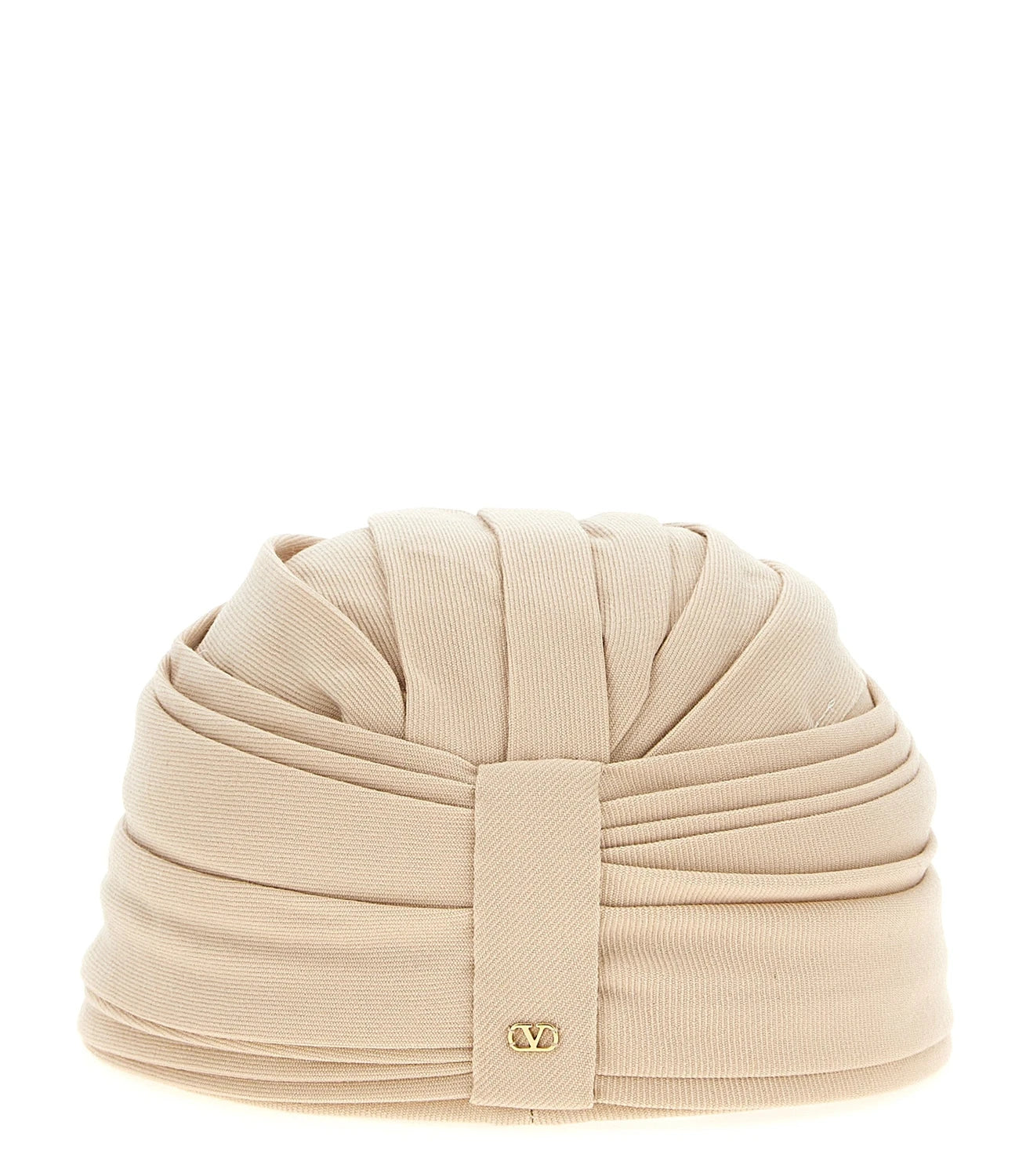 Valentino Garavani Cloche Hat in beige, Virgin Wool — view 3