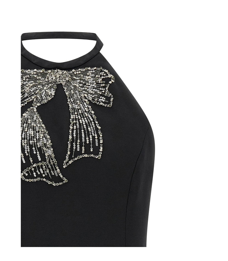 Valentino Garavani Dresse in black, Virgin Wool — view 3