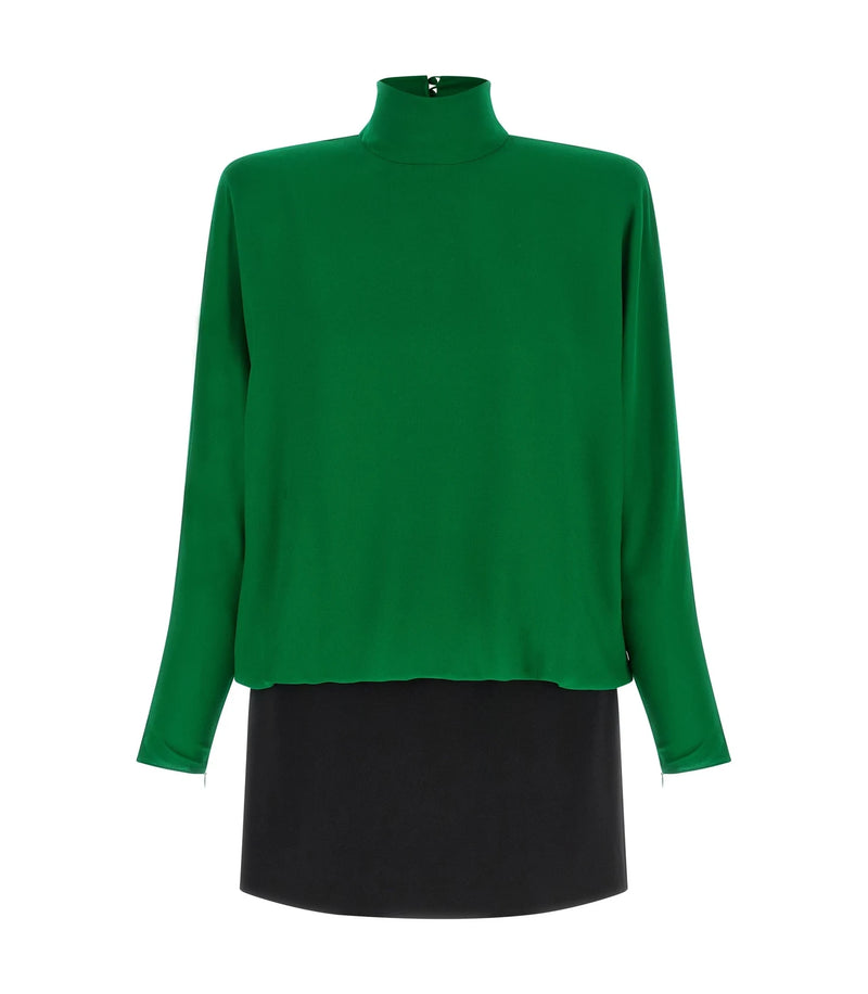 Valentino Garavani Dresse in green, Silk — view 2