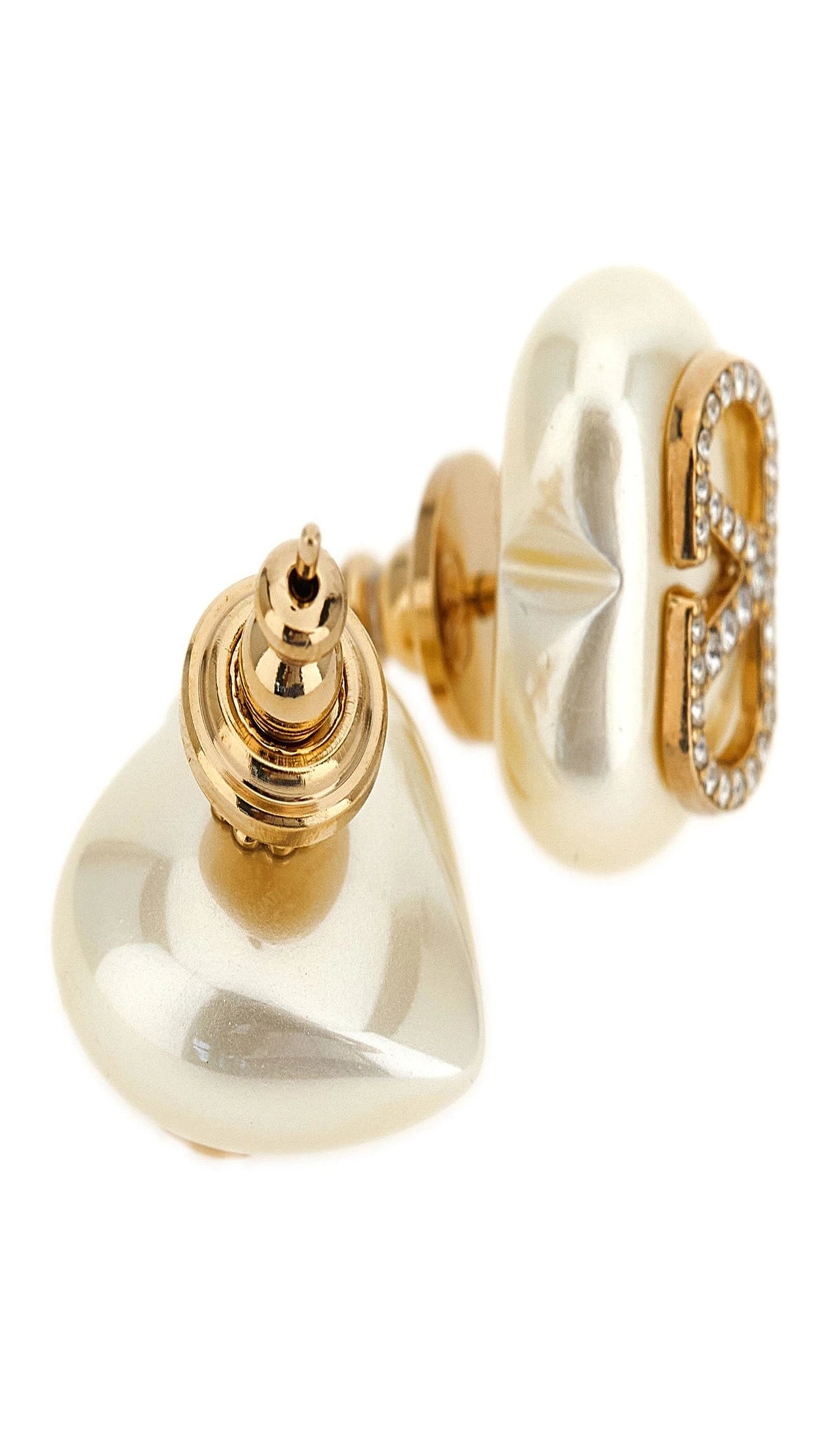 Valentino Garavani Earring in gold, Brass — view 2