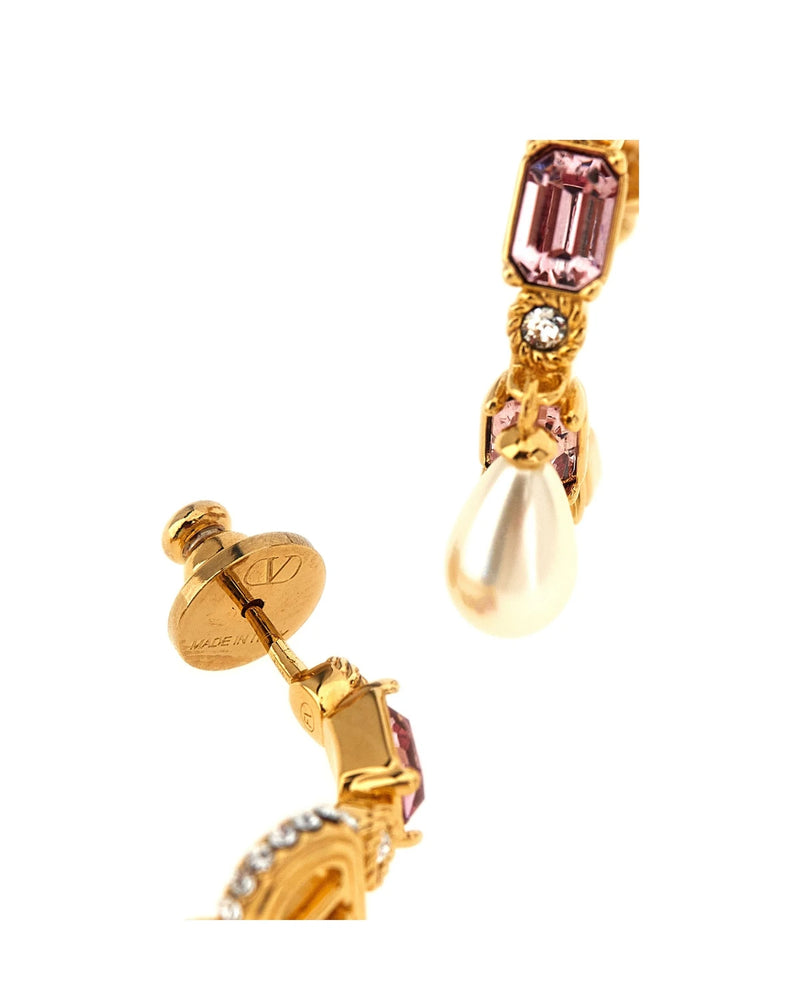 Valentino Garavani Earring in gold, Brass — view 3