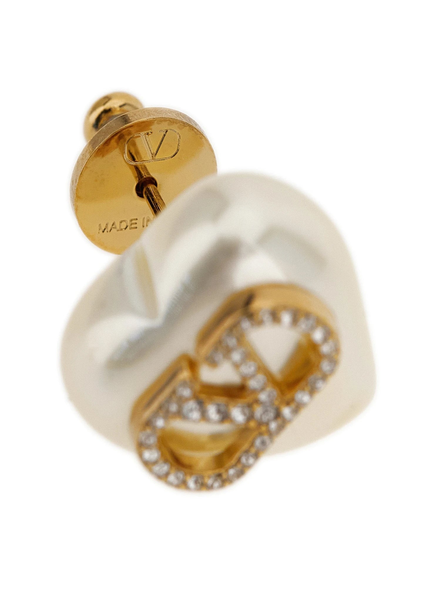 Valentino Garavani Earring in gold, Brass — view 3