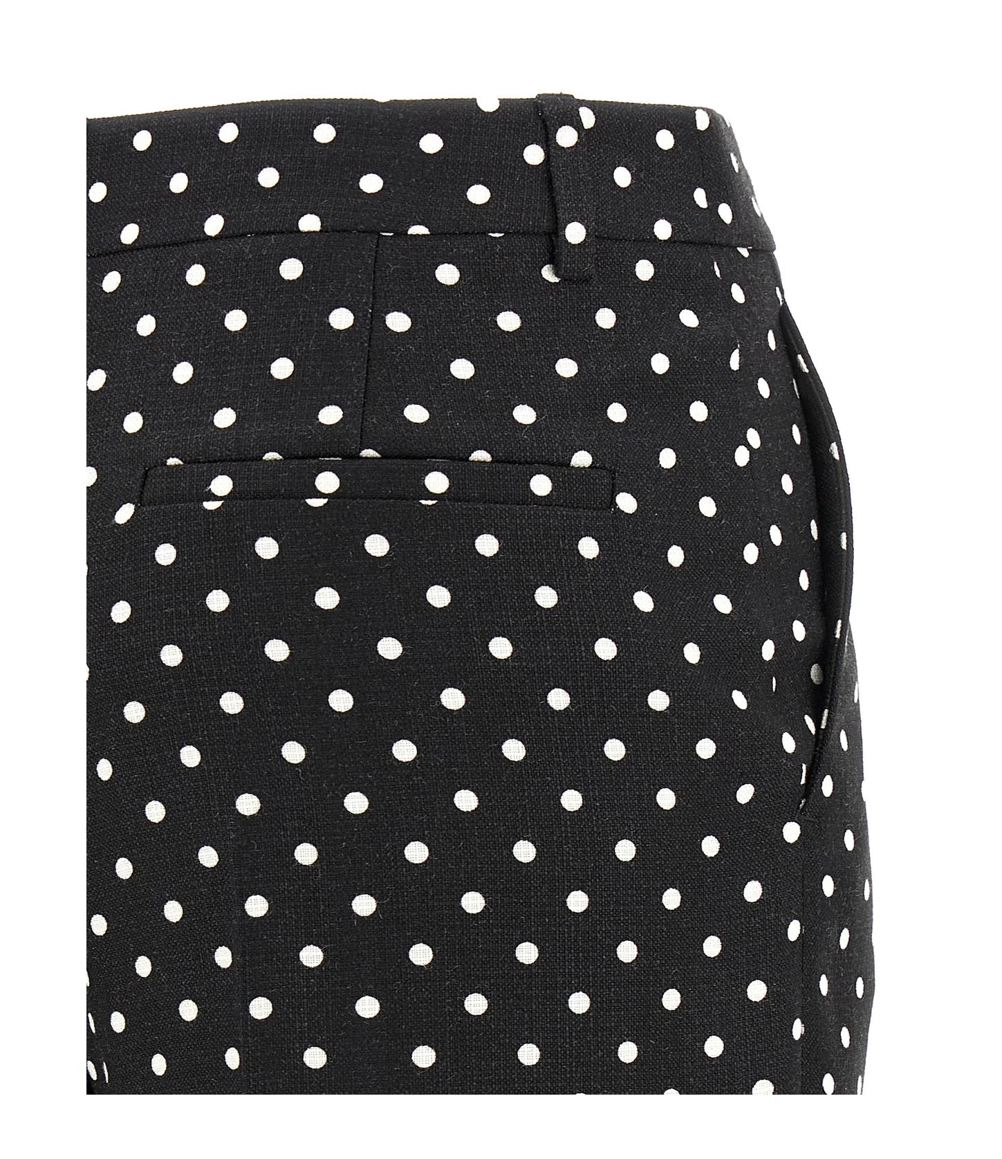 Valentino Garavani Palazzo Pant in black, Viscose — view 4