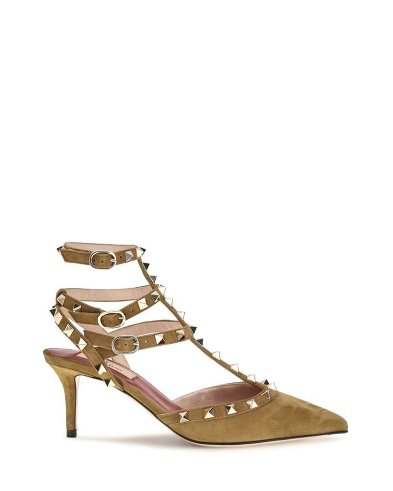 Valentino Garavani Pumps in beige, Suede