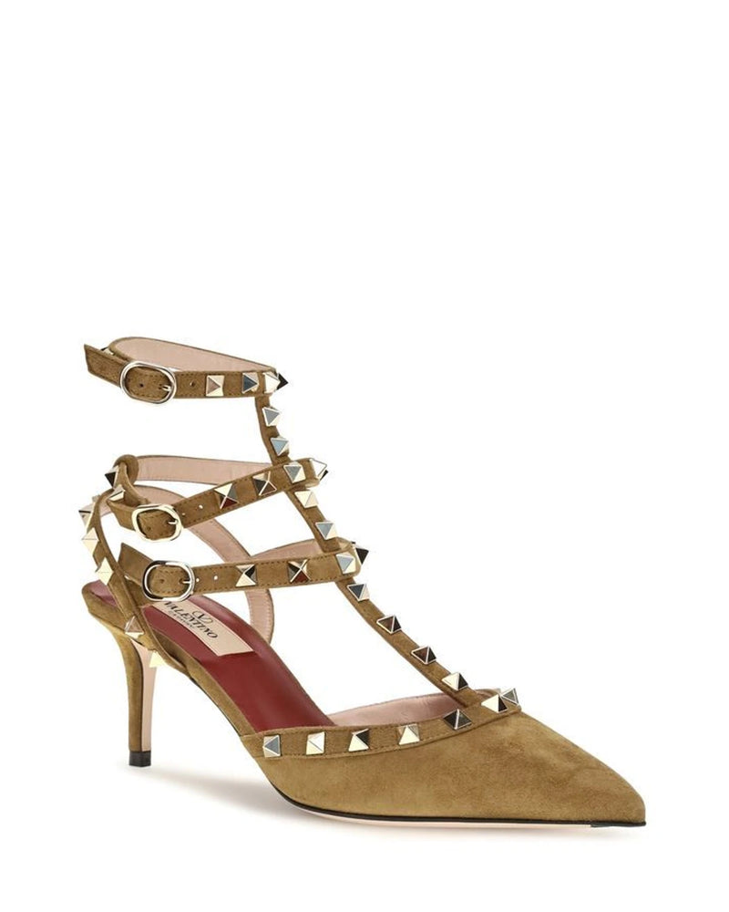 Valentino Garavani Pumps in beige, Suede — view 2