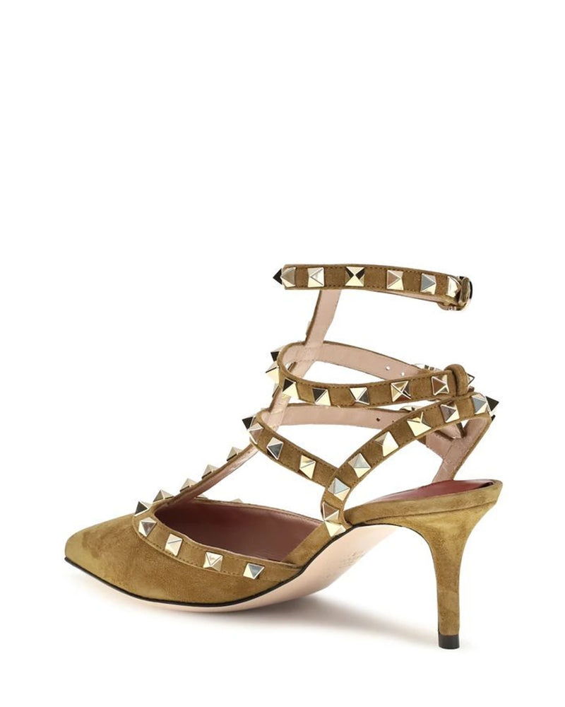 Valentino Garavani Pumps in beige, Suede — view 3