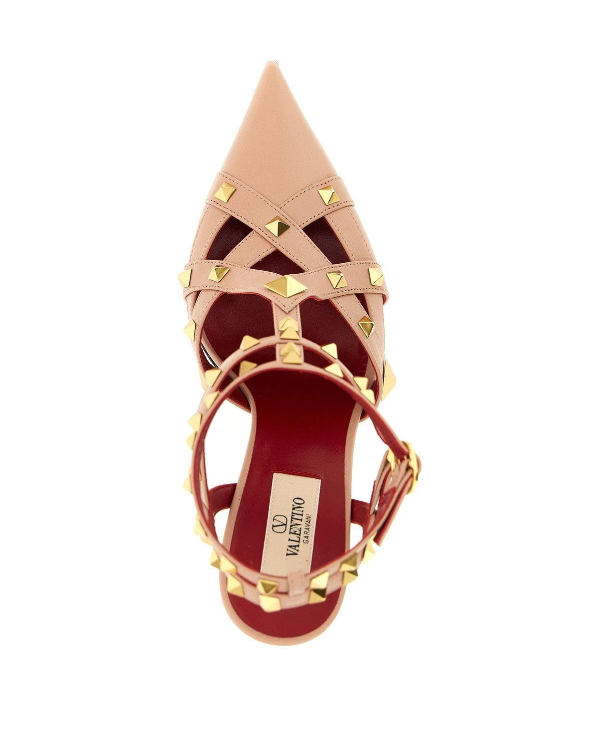 Valentino Garavani Pumps in pink, Calfskin Leather — view 4