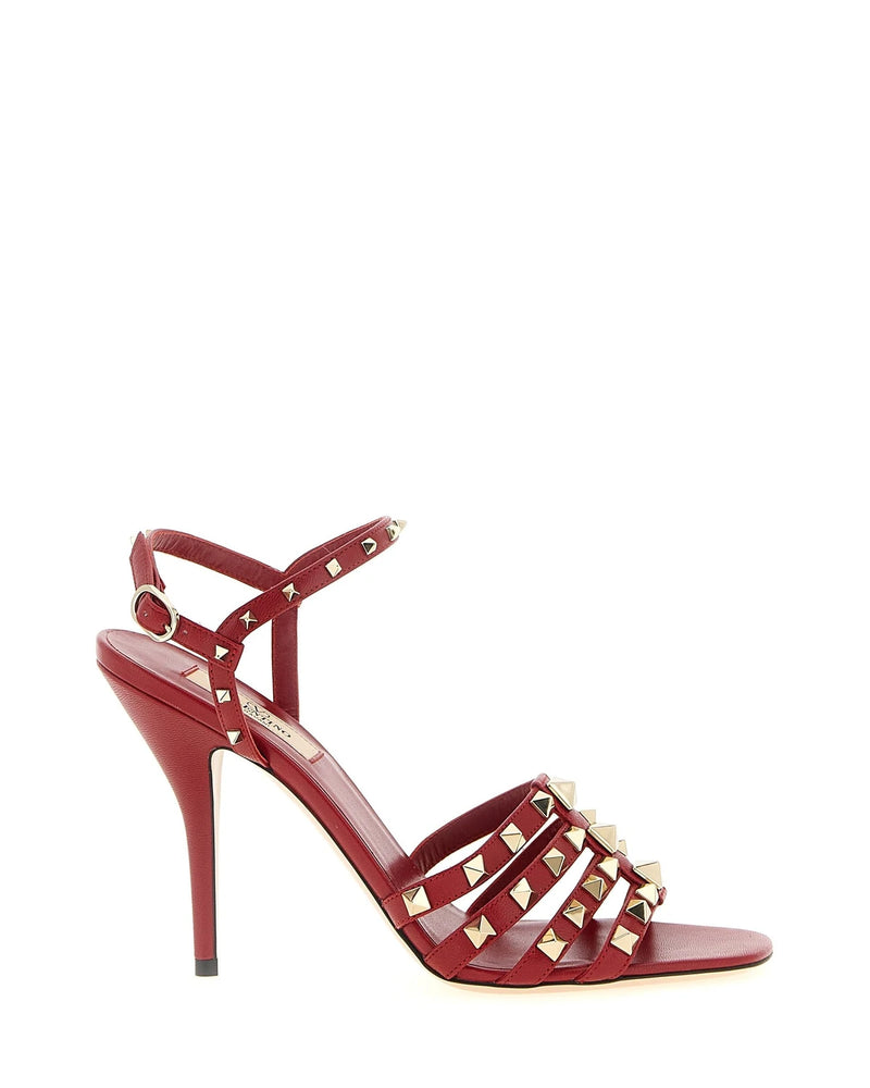 Valentino Garavani Sandals in red, Calfskin Leather