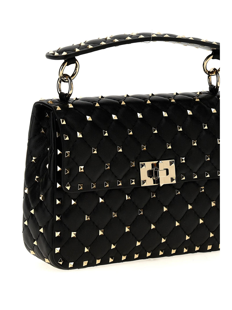 Valentino Garavani Satchel Bag in black, Lamb Leather — view 3