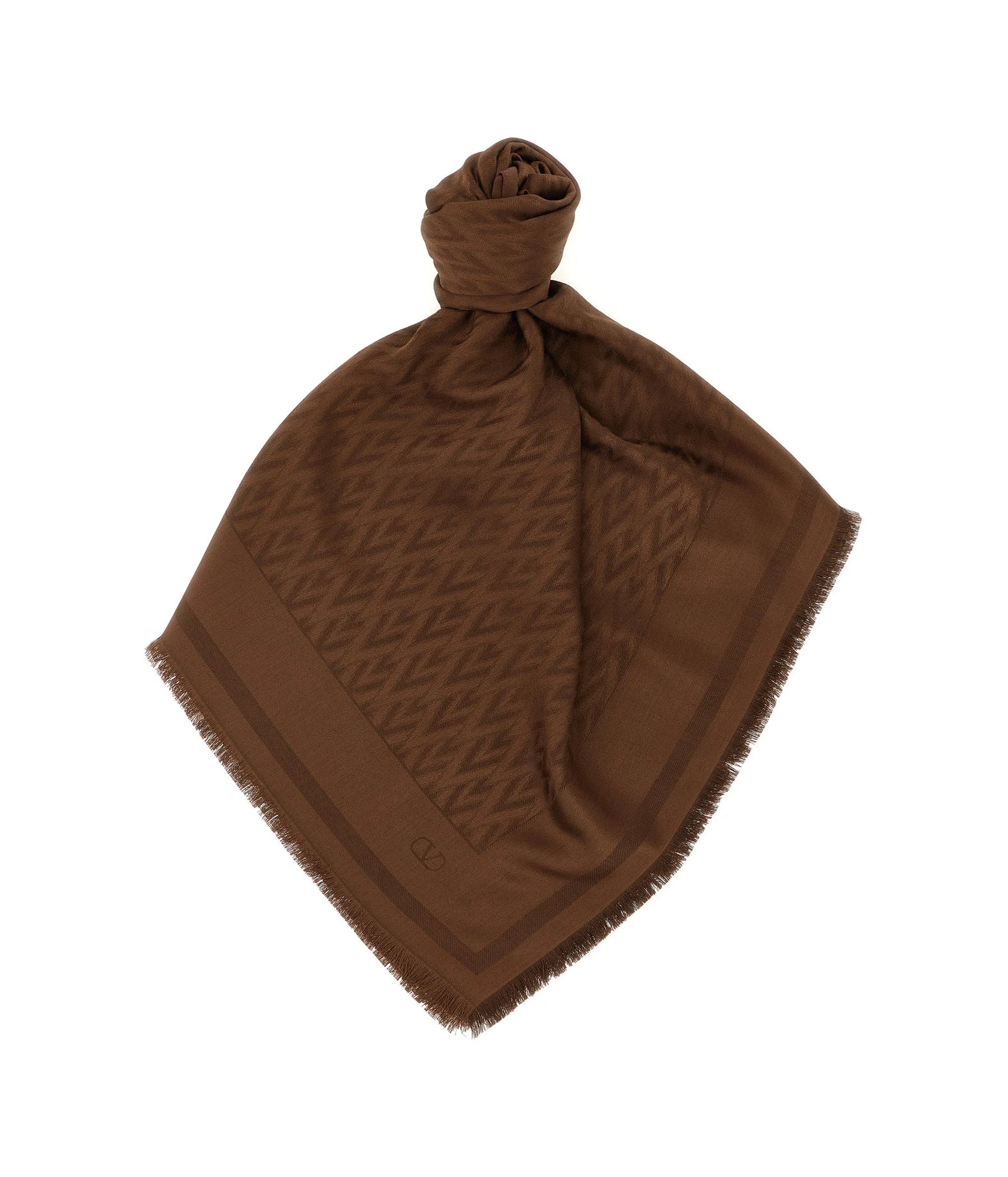 Valentino Garavani Scarves & Shawl in brown, Silk