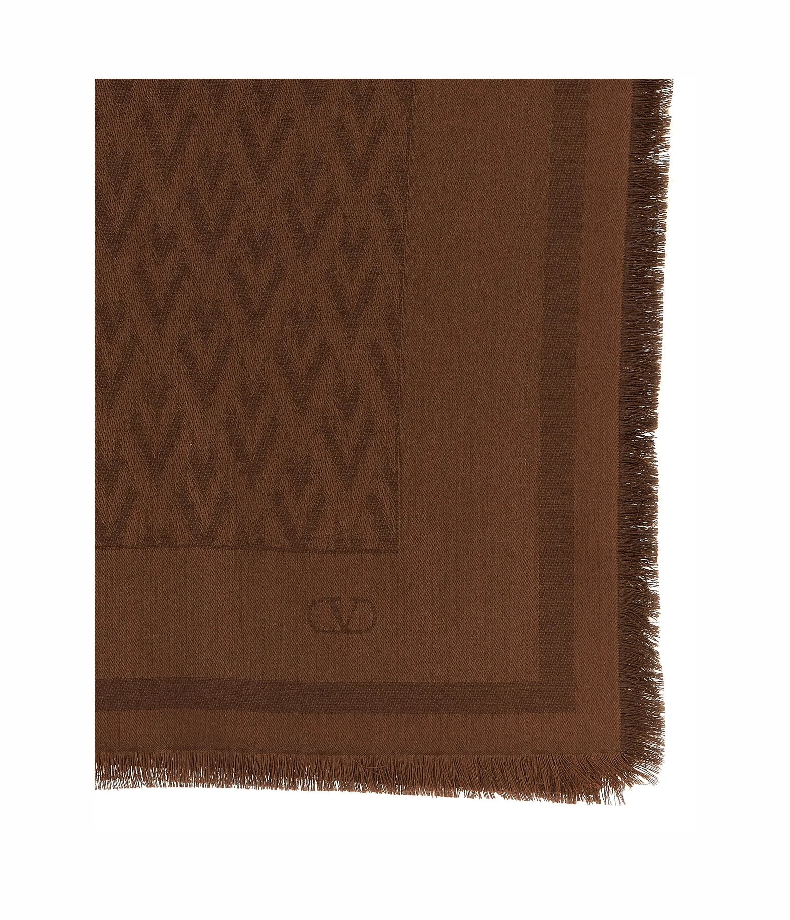 Valentino Garavani Scarves & Shawl in brown, Silk — view 2