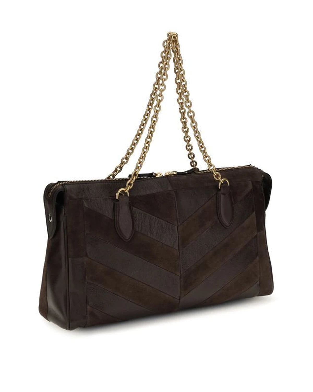 Valentino Garavani Shoulder Bag in brown, Calf Leather — view 3