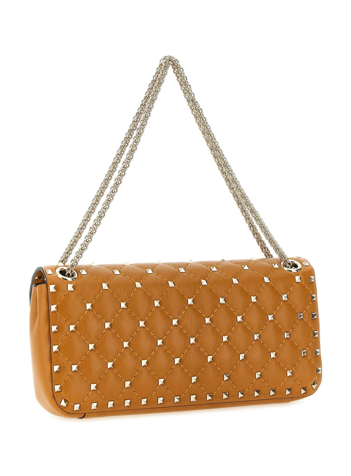 Valentino Garavani Shoulder Bag in orange, Goat Leather — view 2