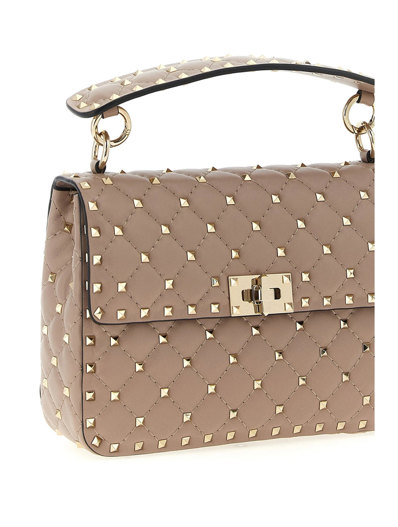 Valentino Garavani Shoulder Bag in pink, Lamb Leather — view 3