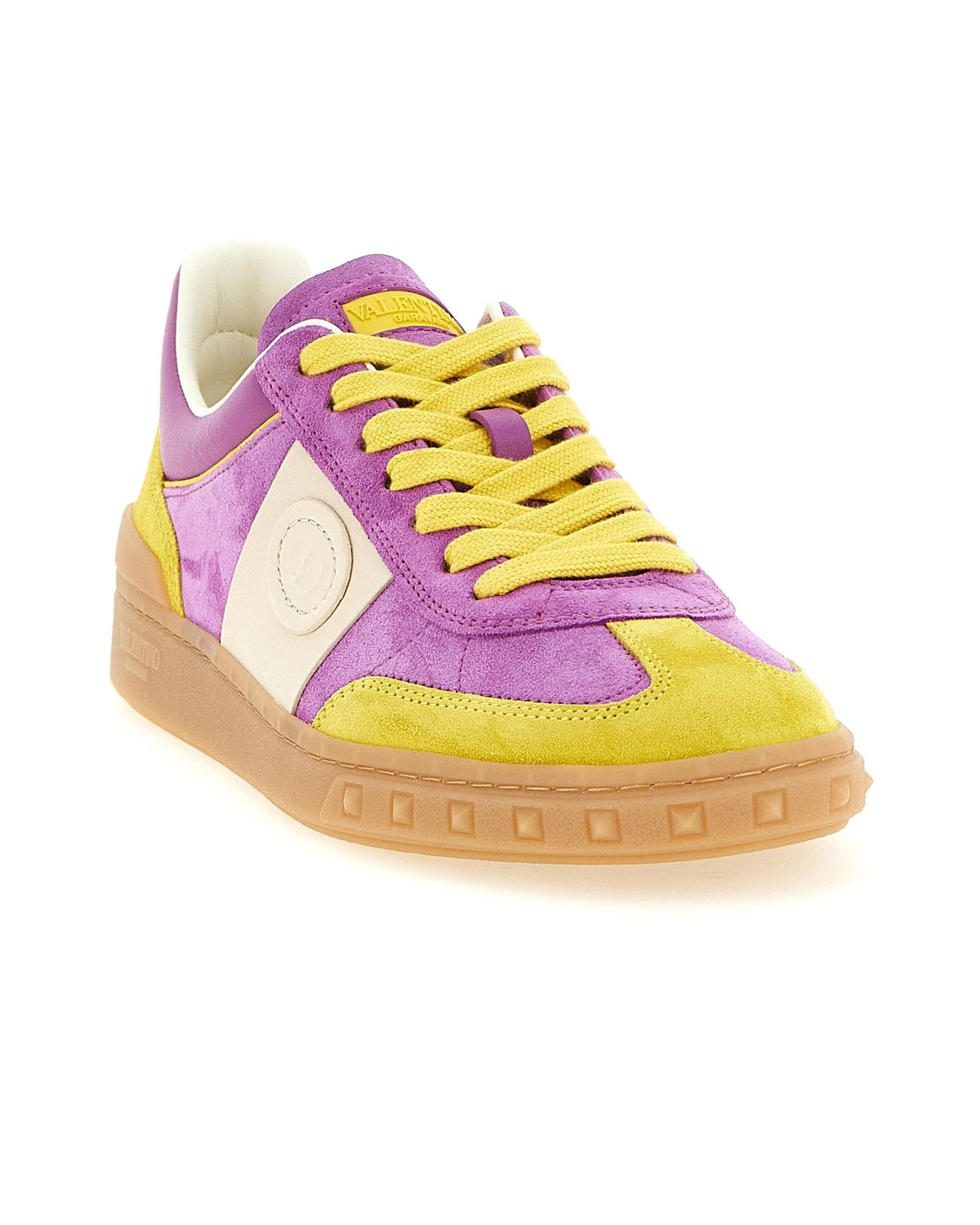 Valentino Garavani Sneakers in multicolor, Calfskin Leather — view 2