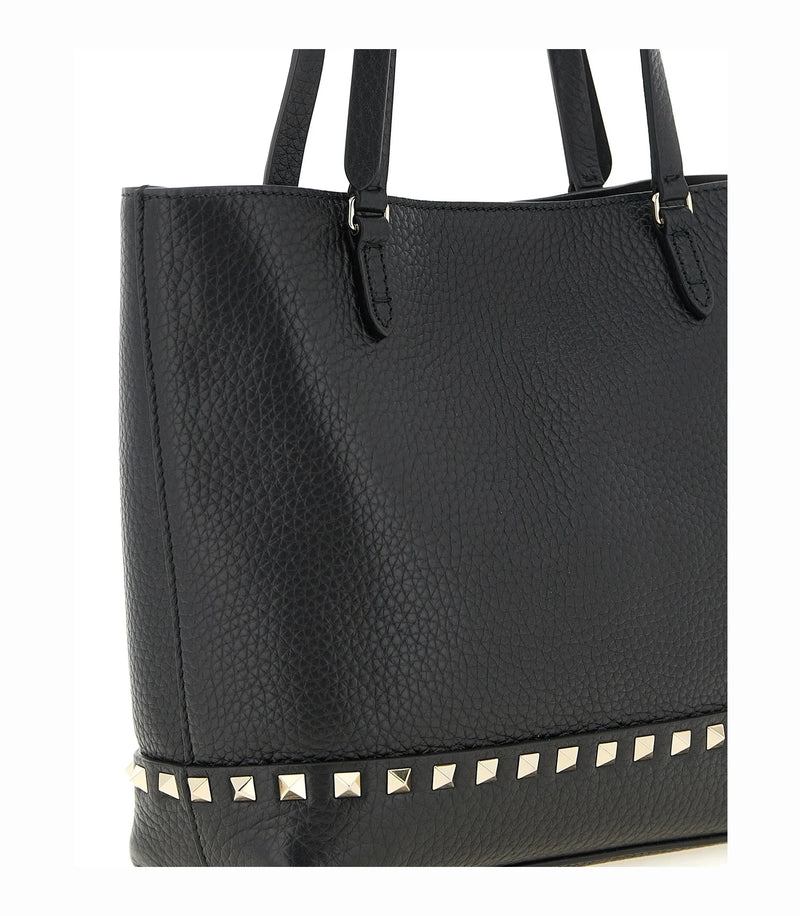 Valentino Garavani Tote Bag in black, Calfskin Leather — view 3