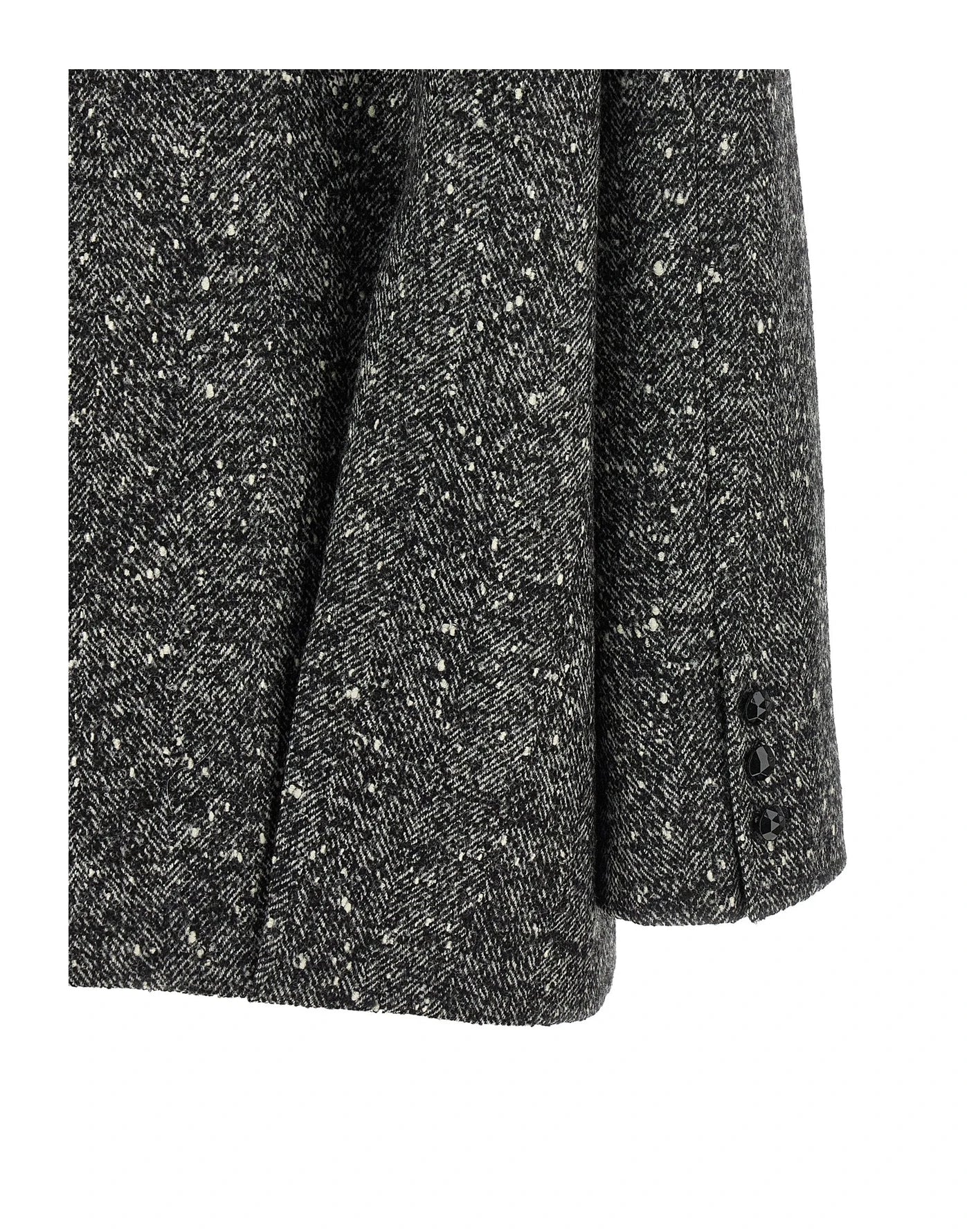 Valentino Garavani Wrap Coat in brown, Virgin Wool — view 4