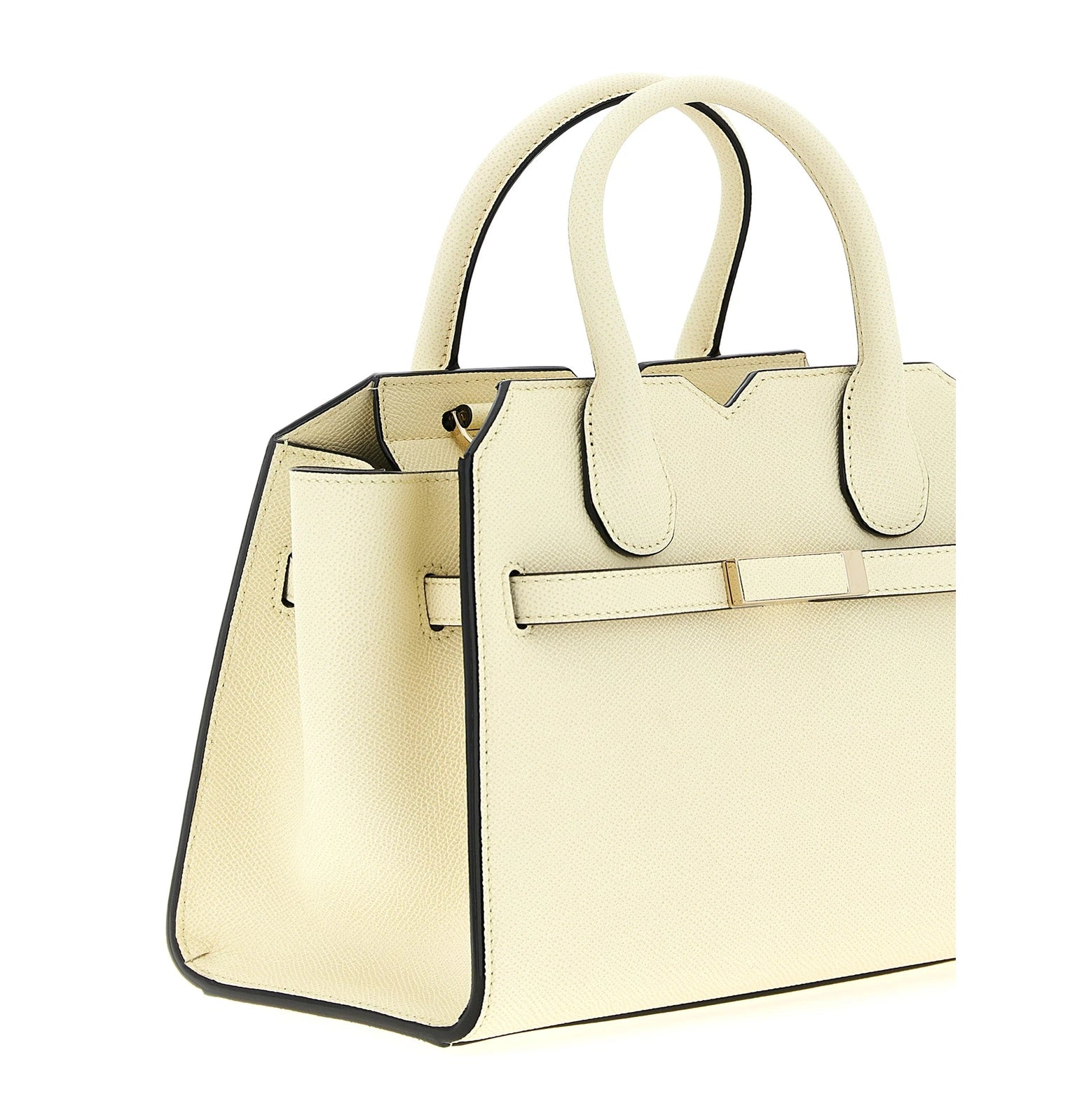 Valextra Satchel Bag in white, Calfskin Leather — view 3