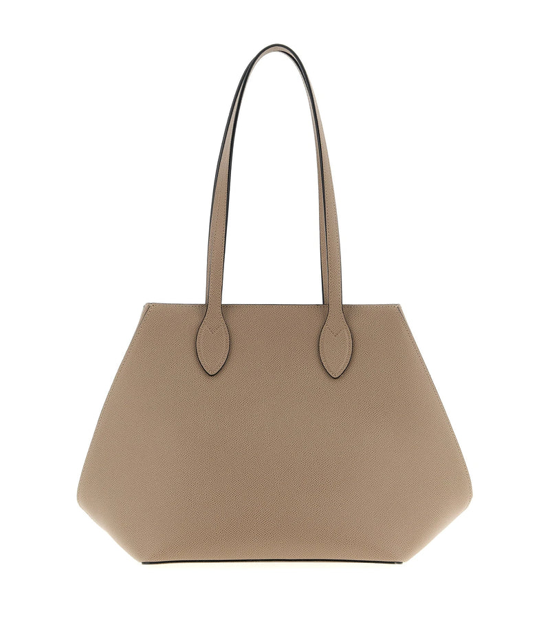 Valextra Tote Bag in beige, Calfskin Leather